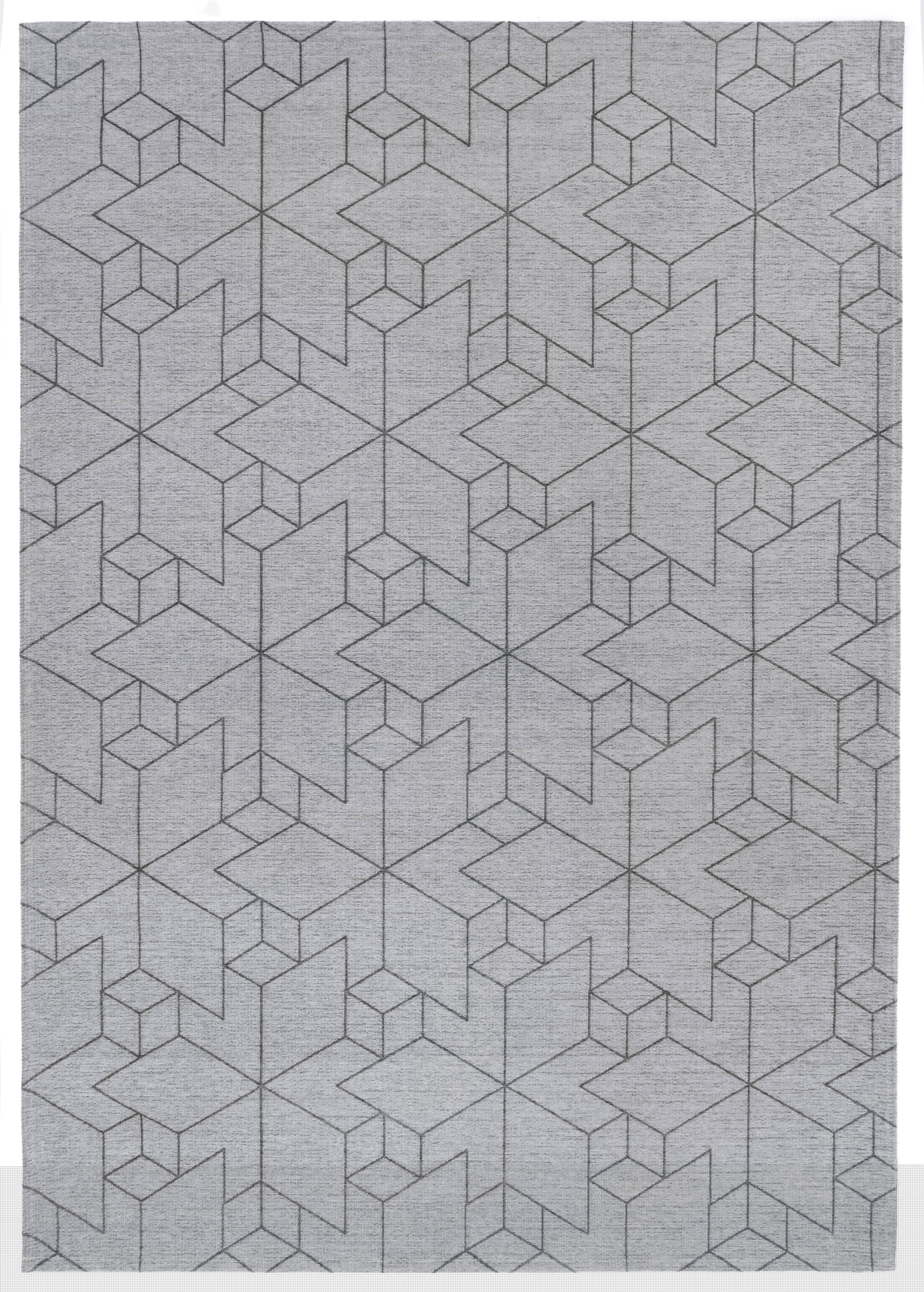 Moderner Teppich URBAN GRAY - Waschbarer Teppich