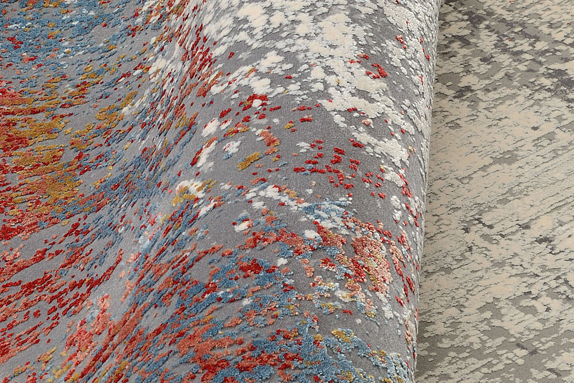 BES01-598-26 Teppich BORDER WK Wohnen Vintage Design Teppich