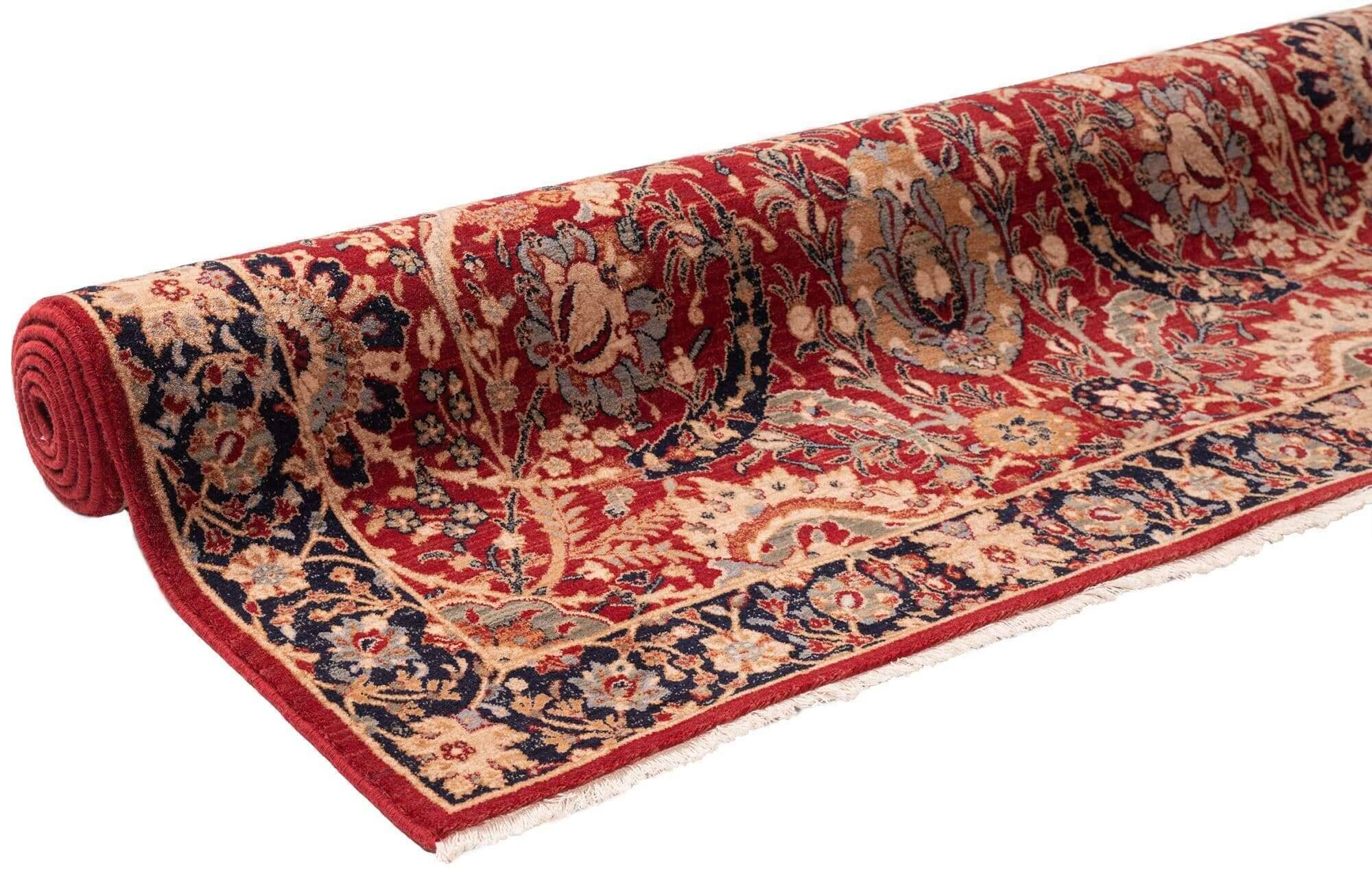 Saharna_6650_205redmulti_422798_11 Teppich Saharna 6650 Webteppich aus reiner Wolle