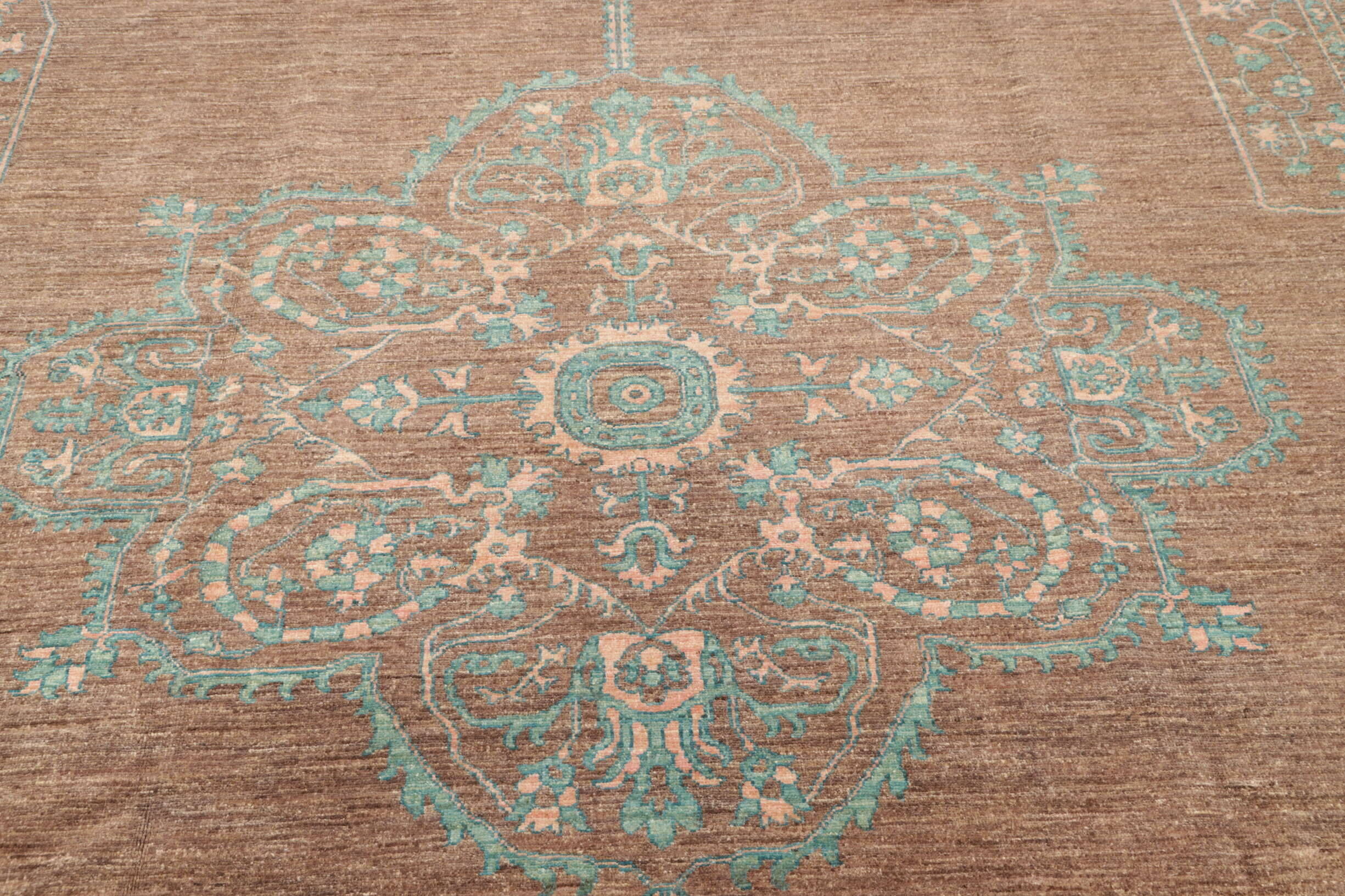 RSN361086-00006 Ziegler Teppich Legend 278x369cm Orientteppich grün Handgeknüpft