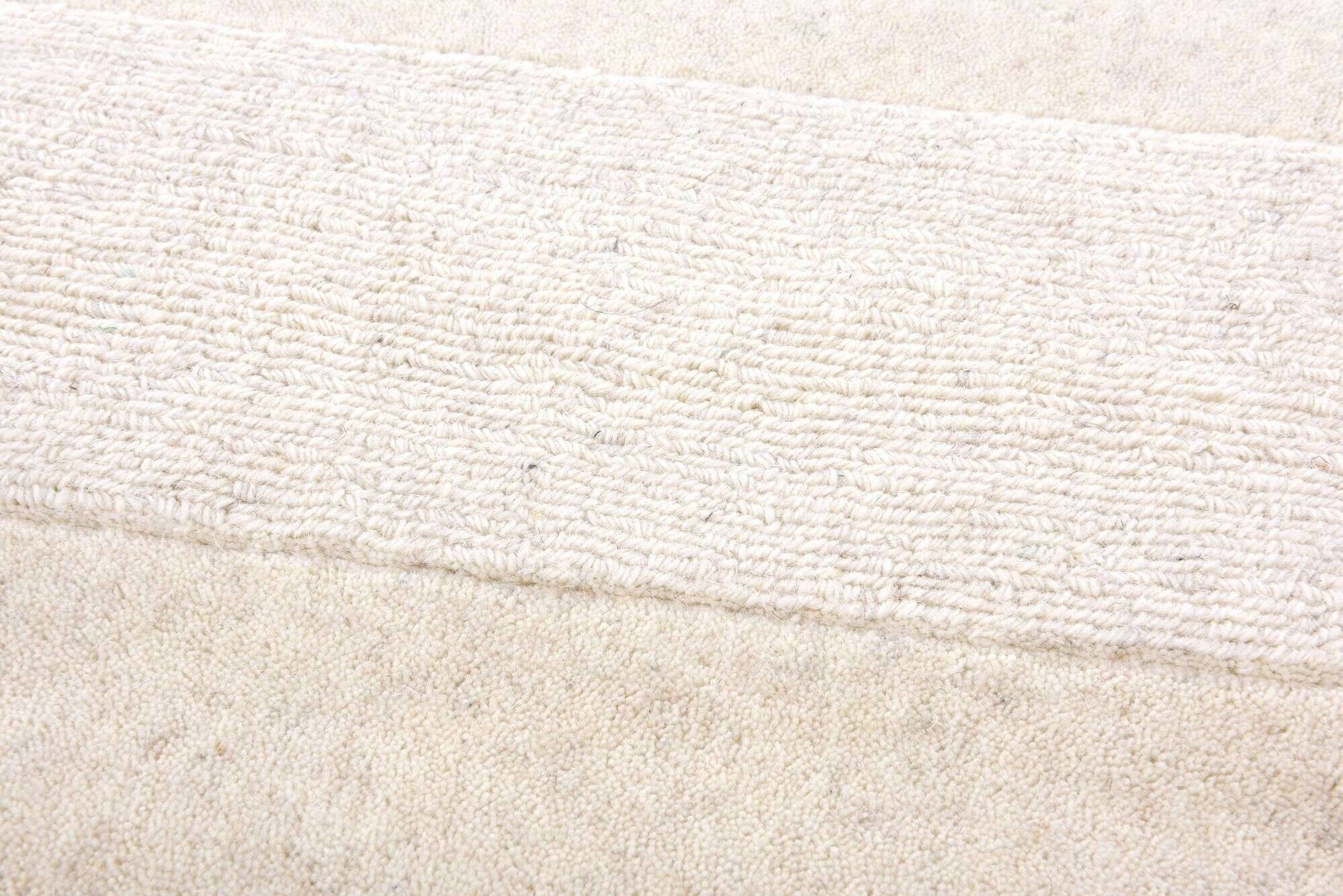 USEDOM_8301_580CREME_414465_3QkYaqtAUj64Vy Wollteppich Usedom Handgewebt Bordüre Schurwolle
