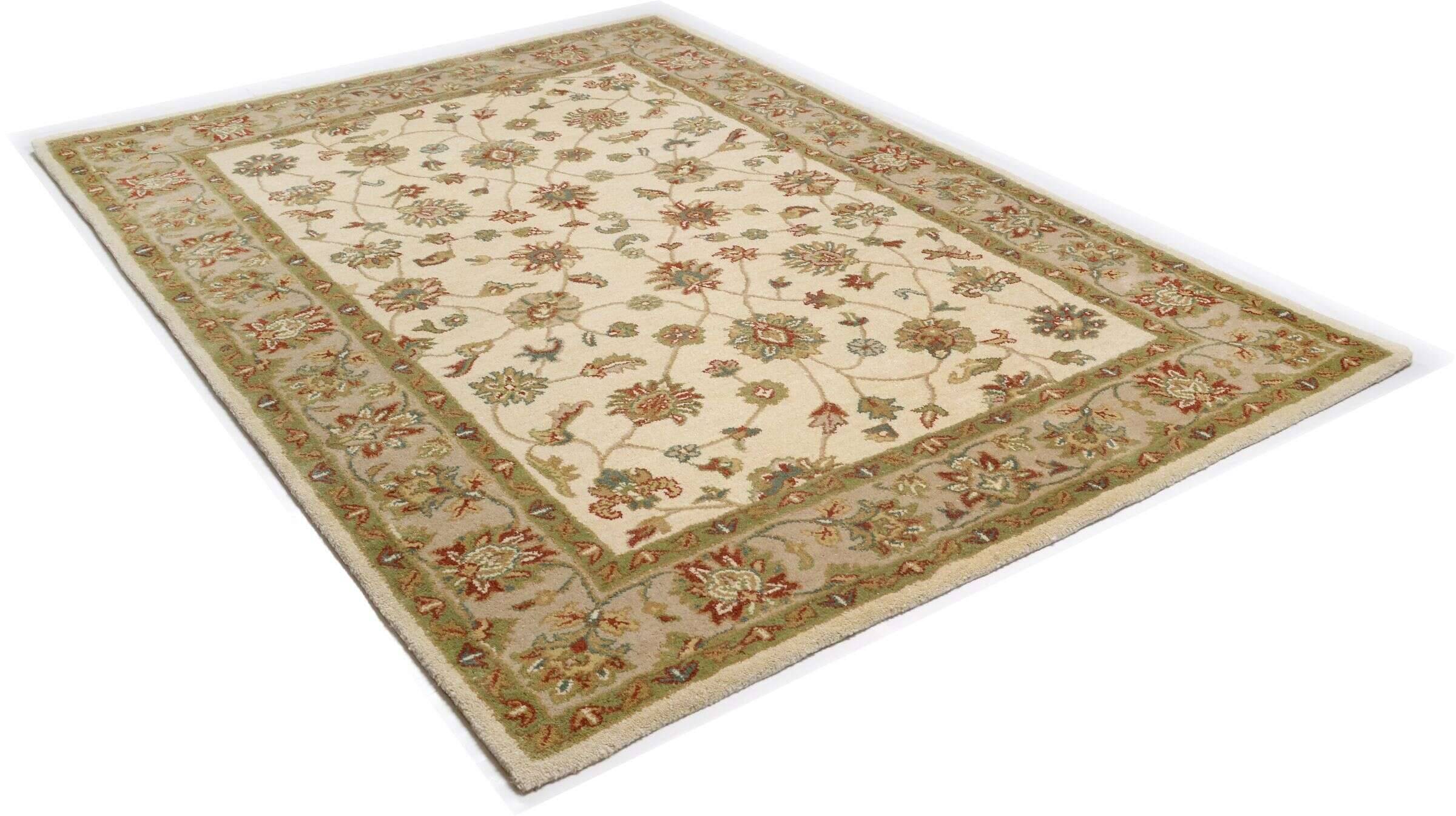 royalziegler_503_creambrown_100261_2 Royal Ziegler Handgetuftet Orientteppich reine Wolle