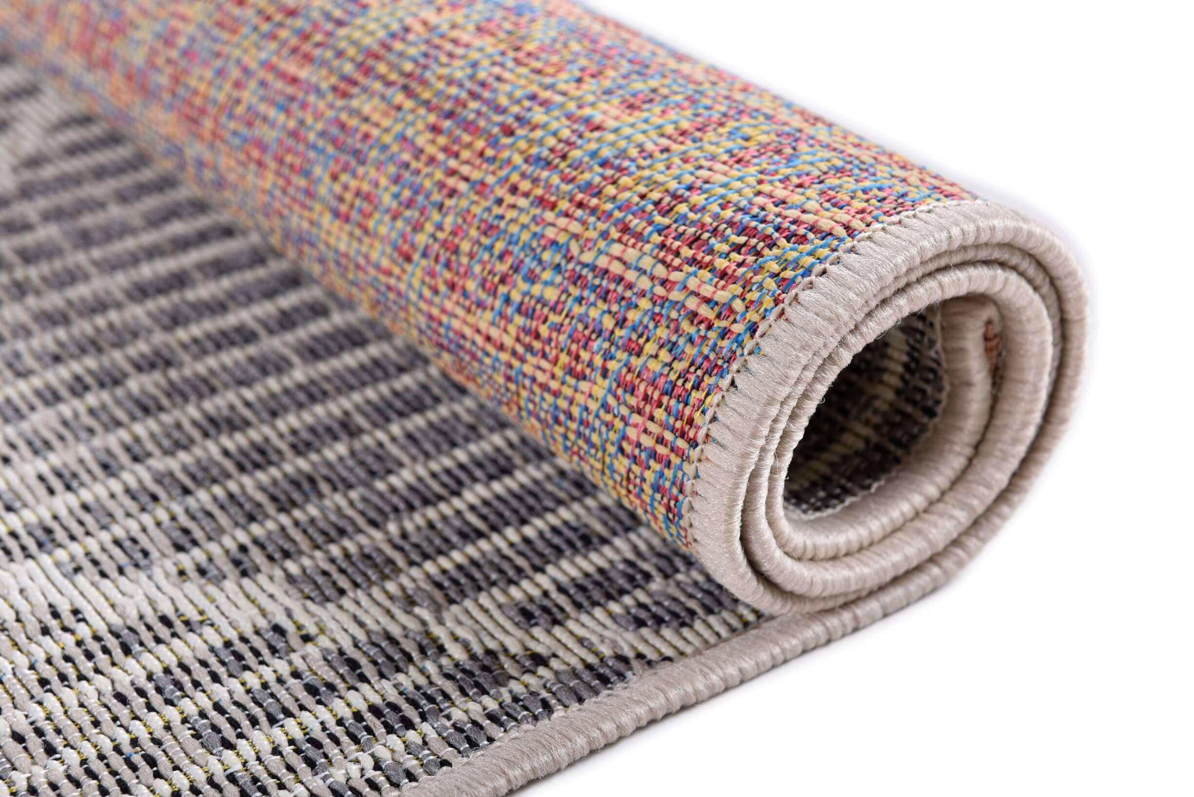 FunkyOutdoor_Geometric_550beige_426428_11 Tom Tailor FUNKY IN- OUTDOOR Teppich Geometric Flachgewebe