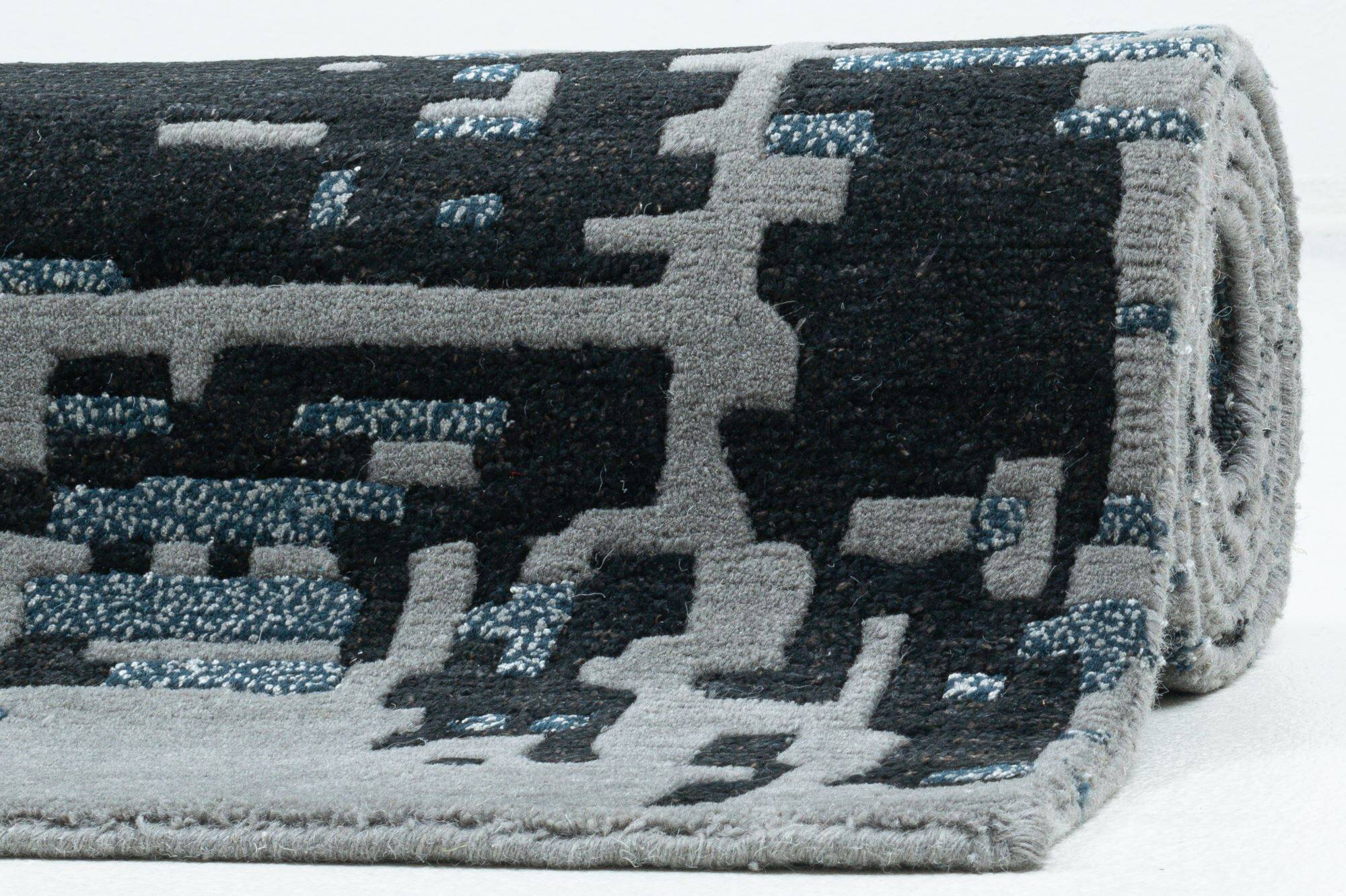 Moderner Designteppich Maringa 160x230cm Handgeknüpft Moderner Designteppich Maringa 160x230cm Handgeknüpft