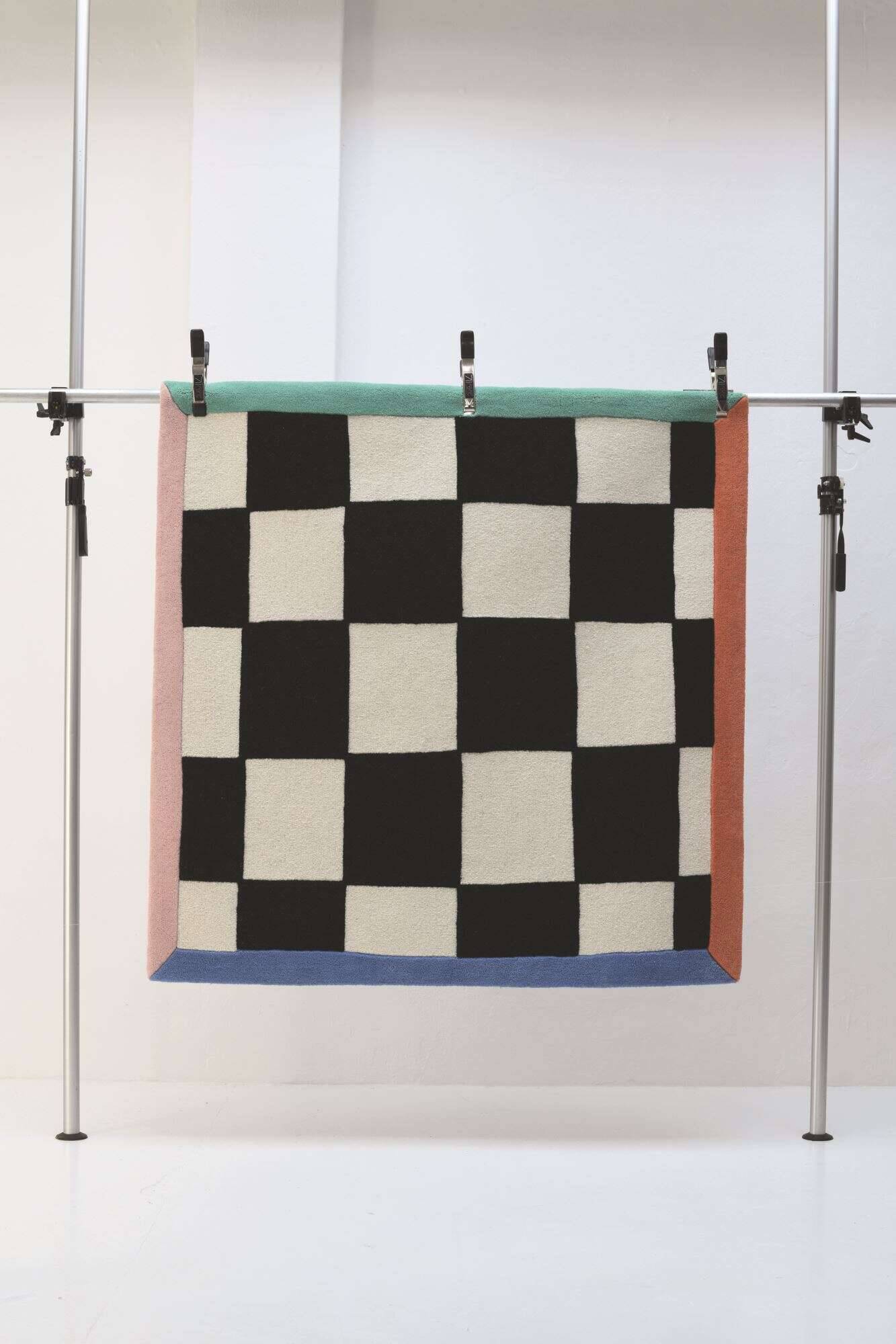 bings_checkmate_615_multi_431265_12 Tom Tailor Designteppich Check Mate by Fabienne Meyer aka Bings