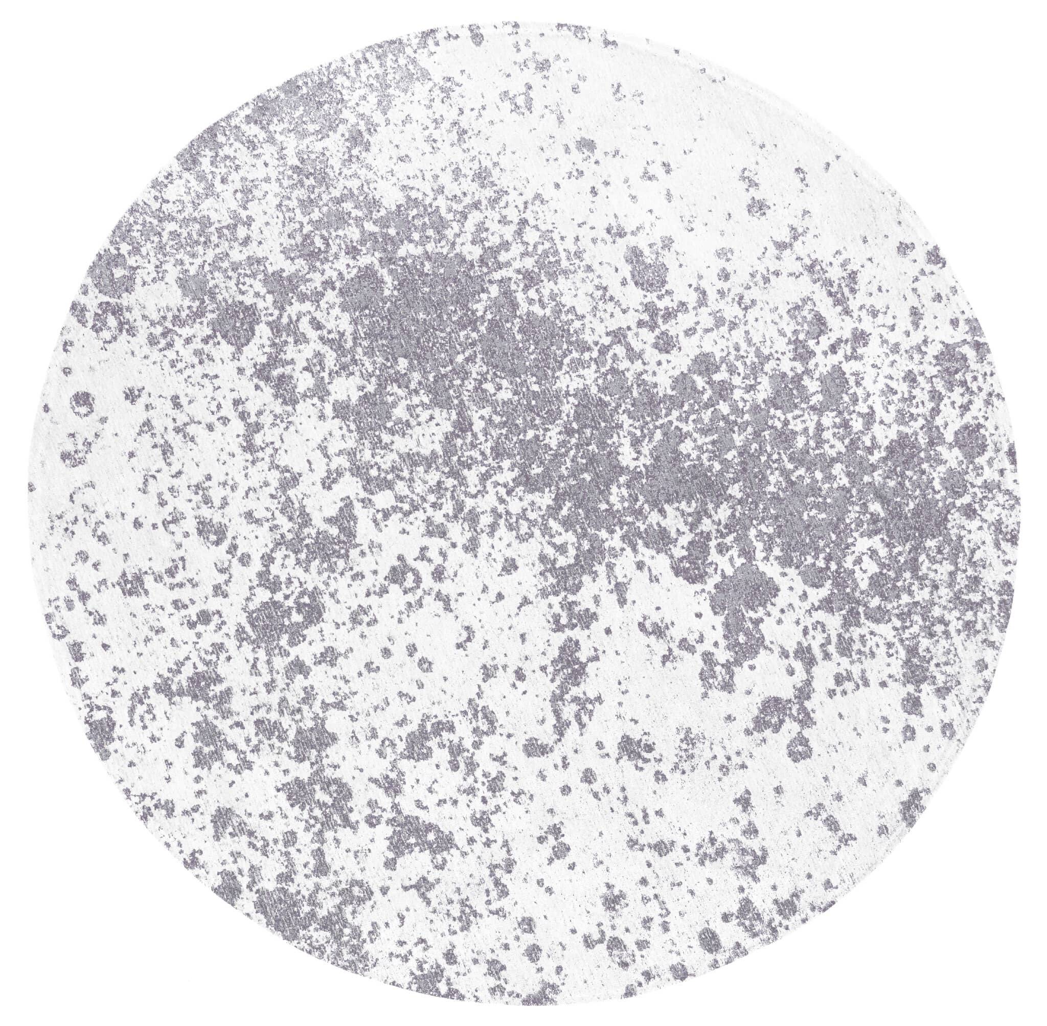 Moderner Teppich Moon Light Gray rund 200cm