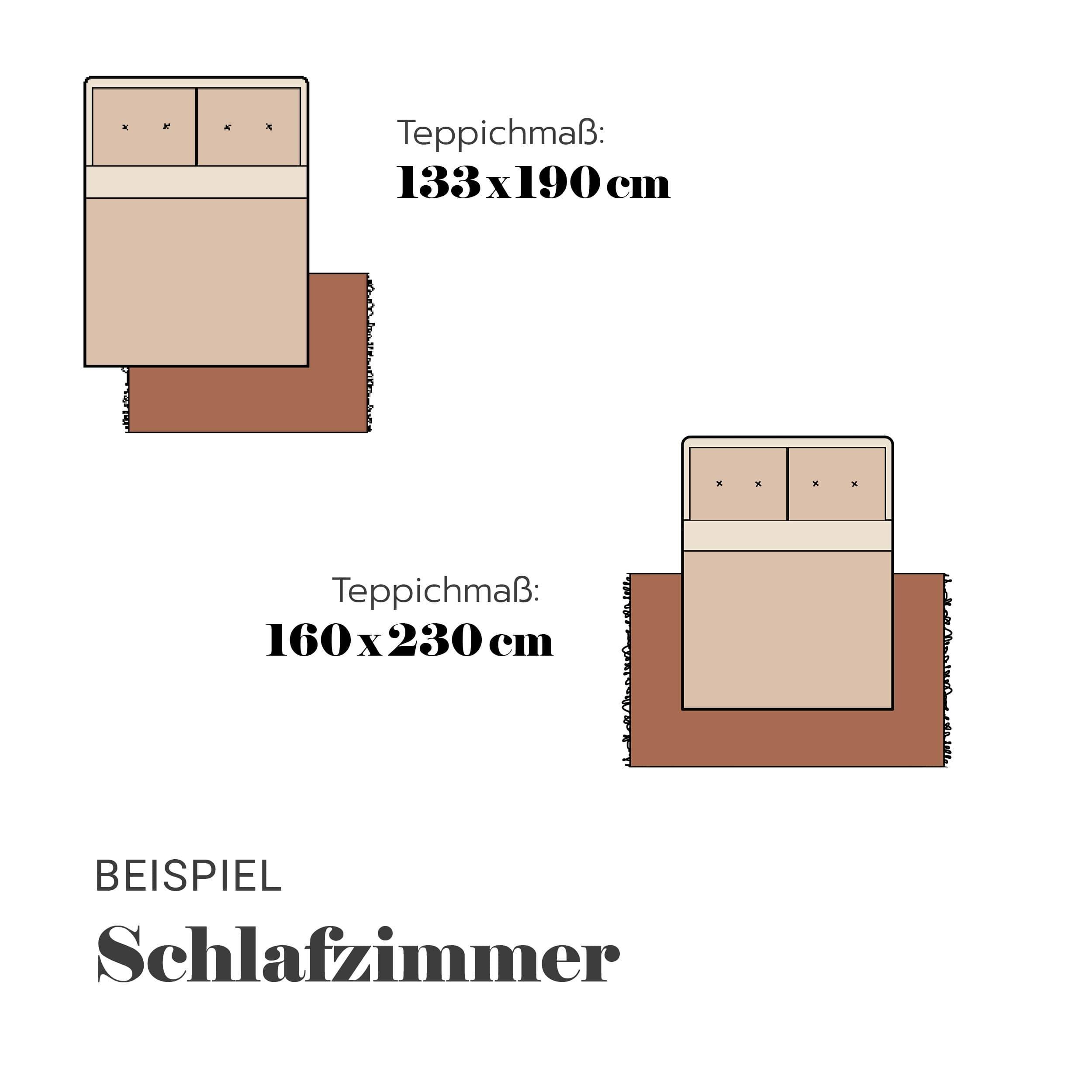 Vintageteppich Jules D.252 C. 043 Striche grau-beige