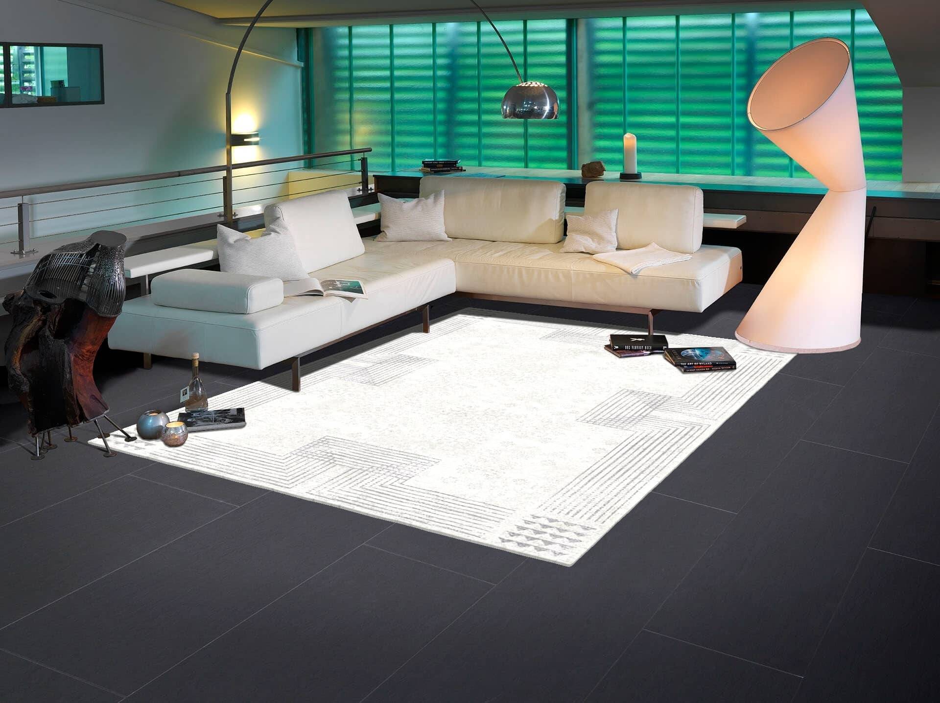 Makalu Nepal Teppich Century M317 Handgetuftet im Wunschmaß Makalu Nepal Teppich Century M317 Handgetuftet im Wunschmaß