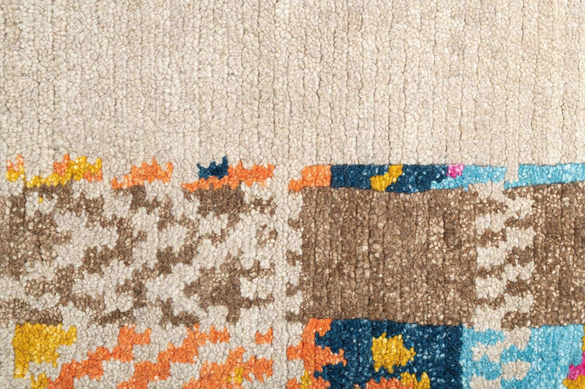 sangri_rs681_115naturalmulti_412501_3 Sangri Teppich Nepal Design RS681 Handgeknüpft Wunschmaße