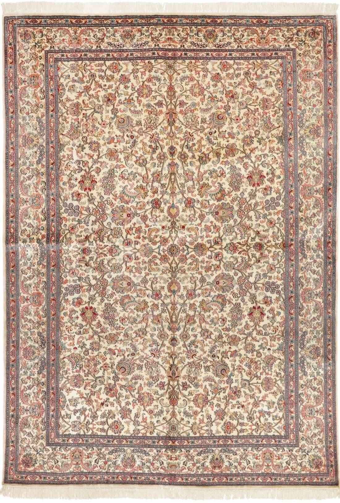 00001RSN370371 Teppich Kashmir Seide 24/24 Knüpfung 152x218 cm