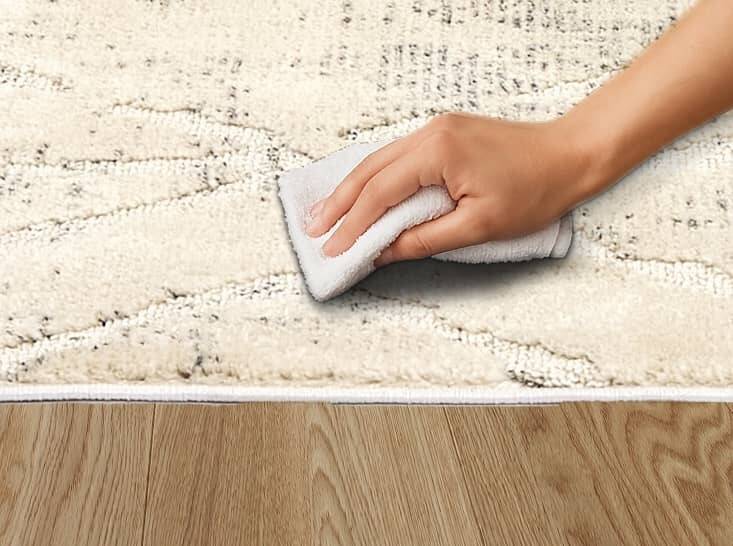 Wohnteppich Lou D.254 C.003 Rauten creme-grau