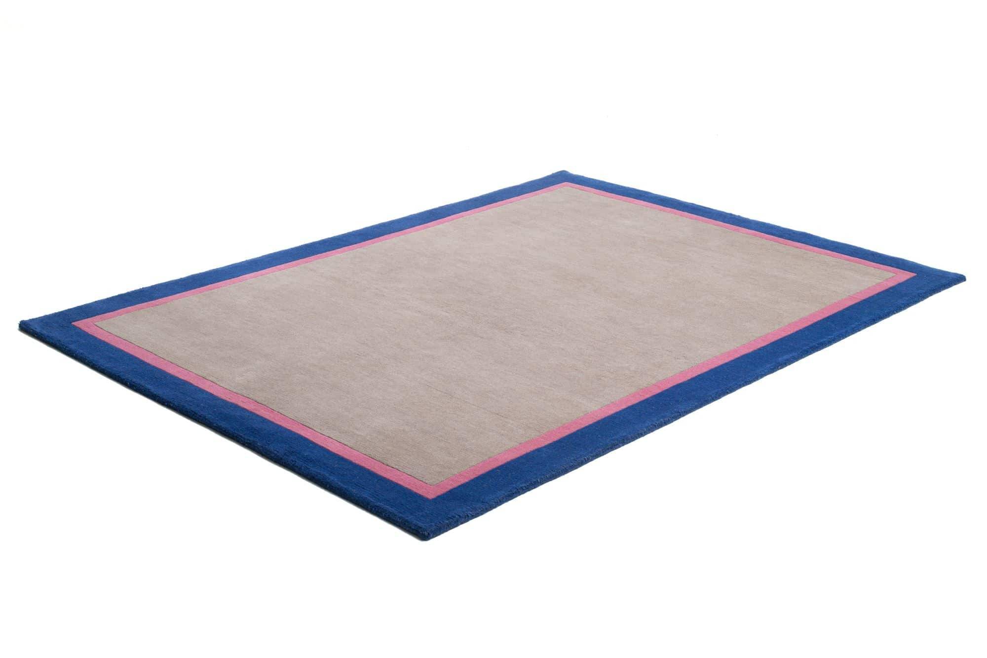 Handgeknüpfter Teppich KAILASH Schurwolle Viskose Handgeknüpfter Teppich KAILASH Schurwolle Viskose