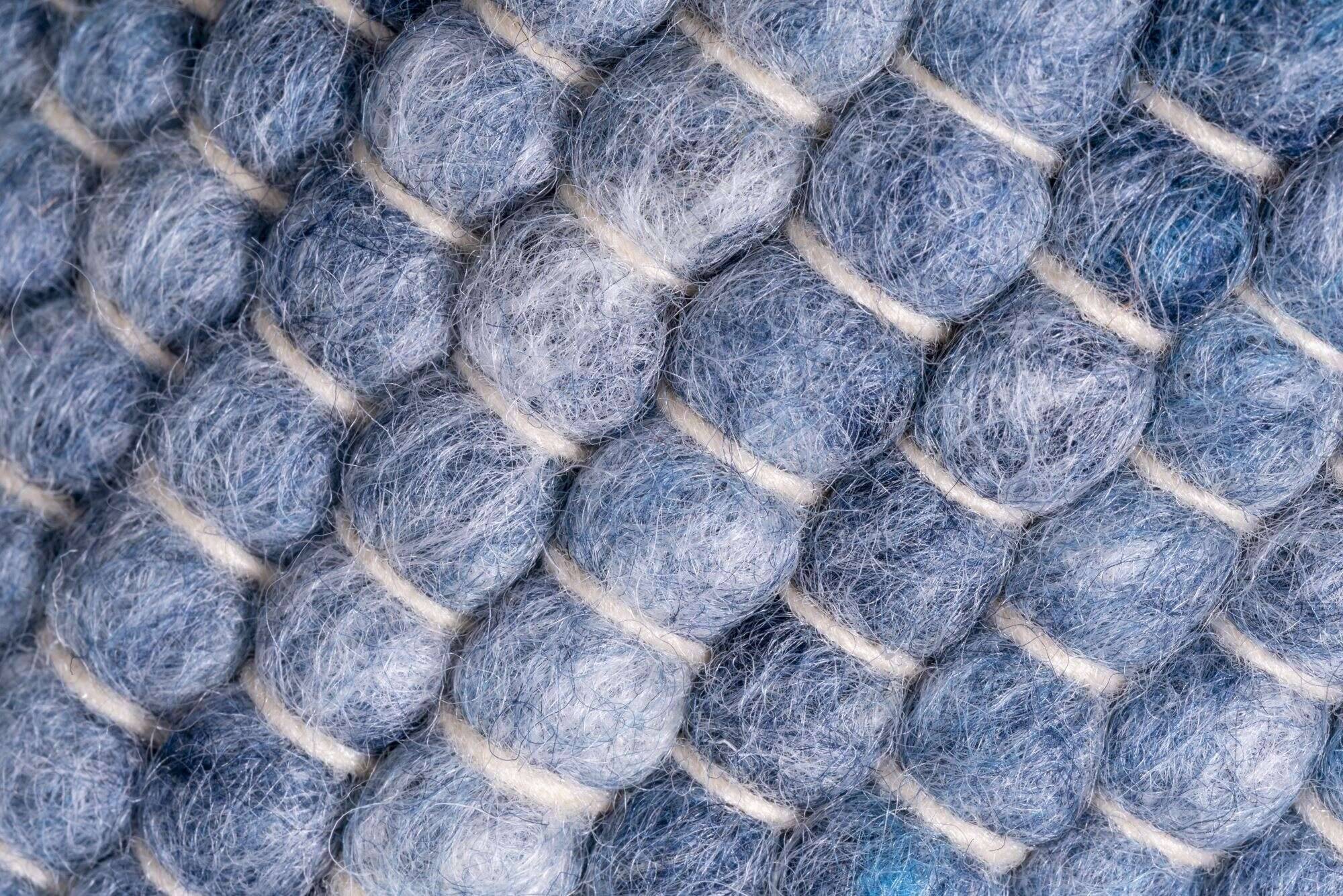 hoernum_uni_700blue_430208_3 Sansibar Handwebteppich Hörnum aus reiner Schurwolle