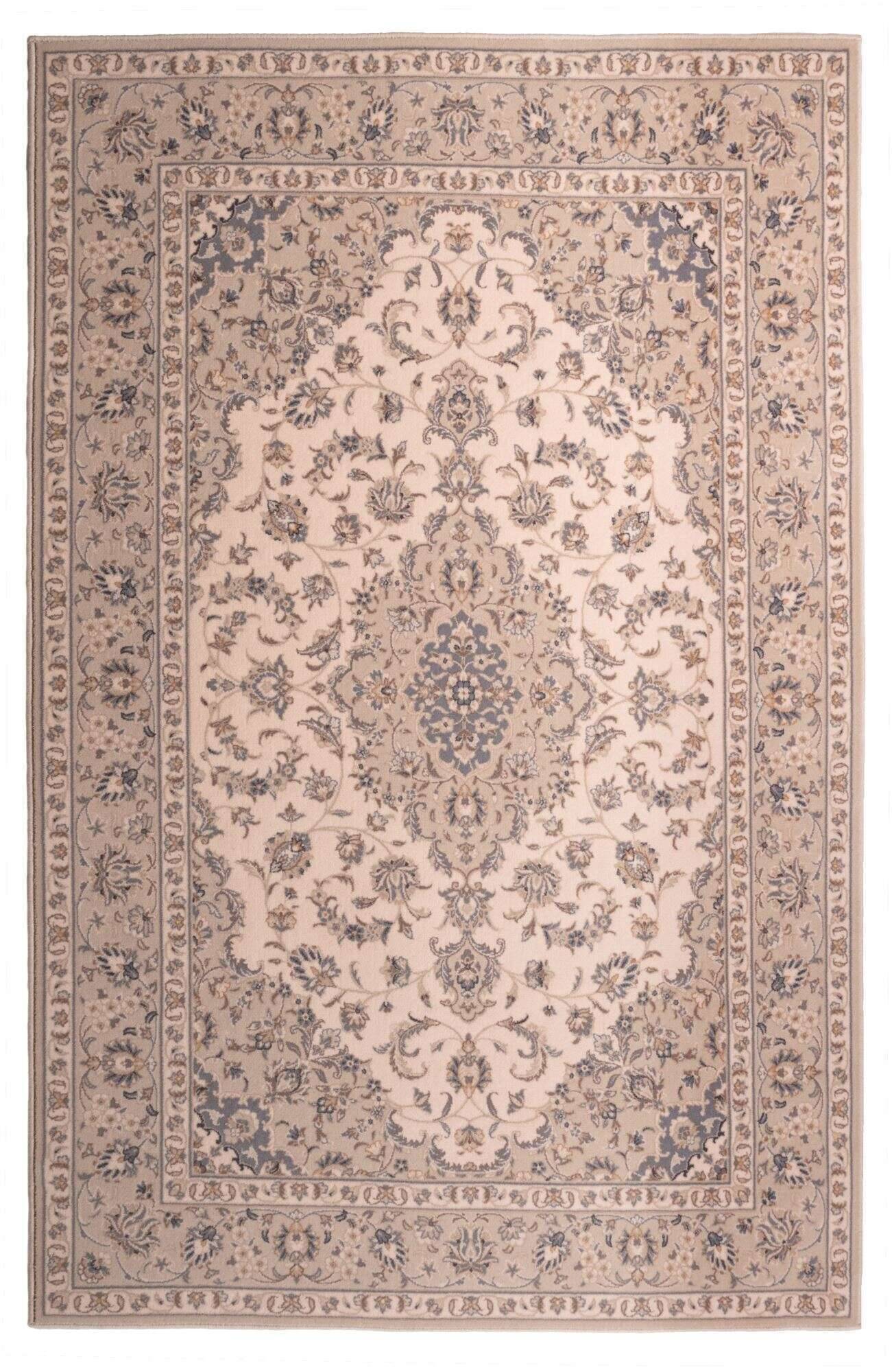 Floresti_7335_580creme_422840_1-1 Teppich Orient Floresti 7335 Webteppich aus reiner Wolle