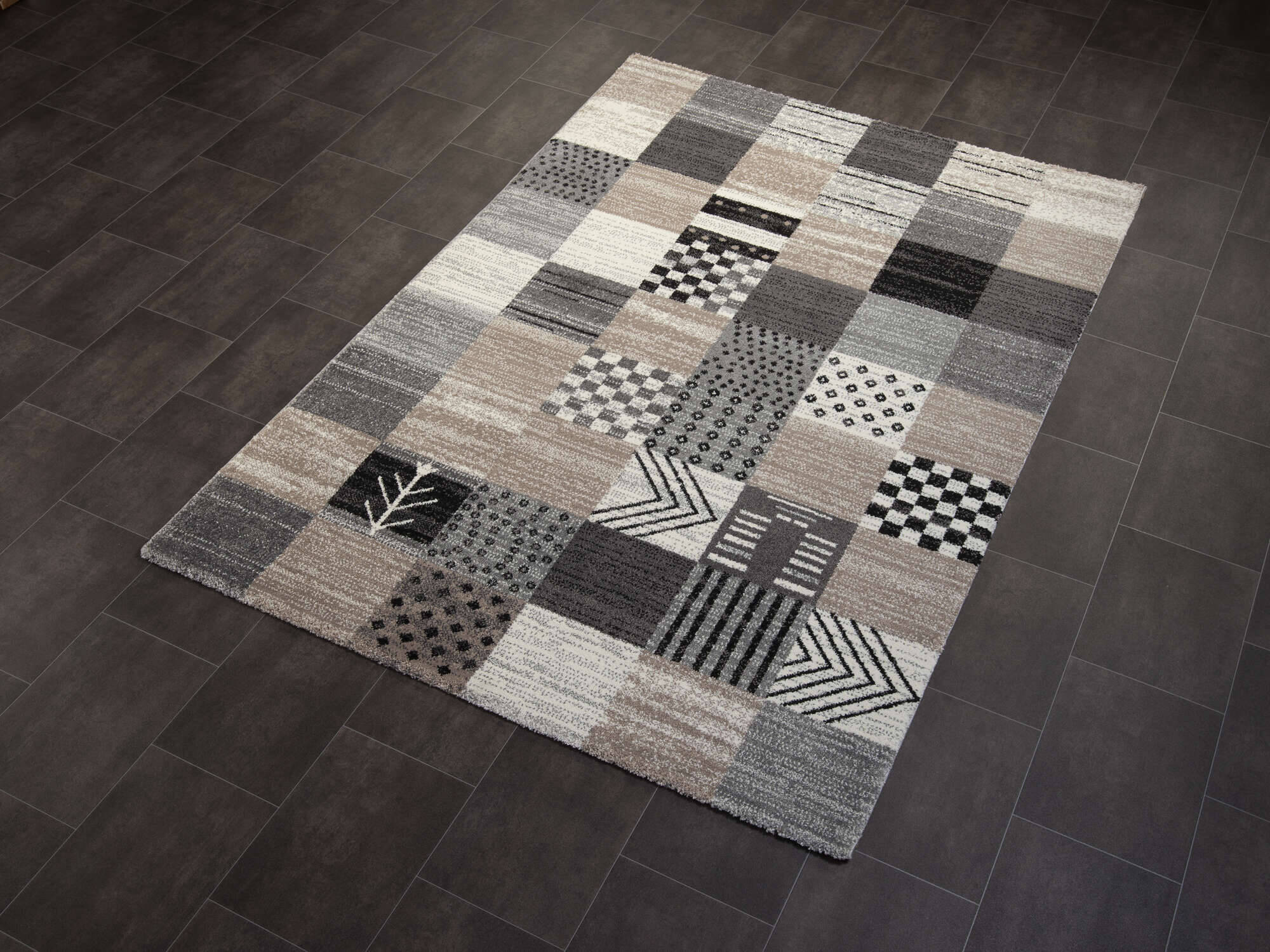 BUT02-945-12 Teppich Butterfly Sempor Teppich Hochflor Gabbeh Muster