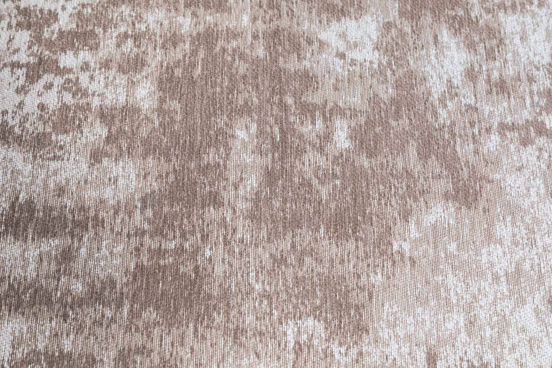 Vintage Teppich LYON TAUPE - Waschbarer Teppich