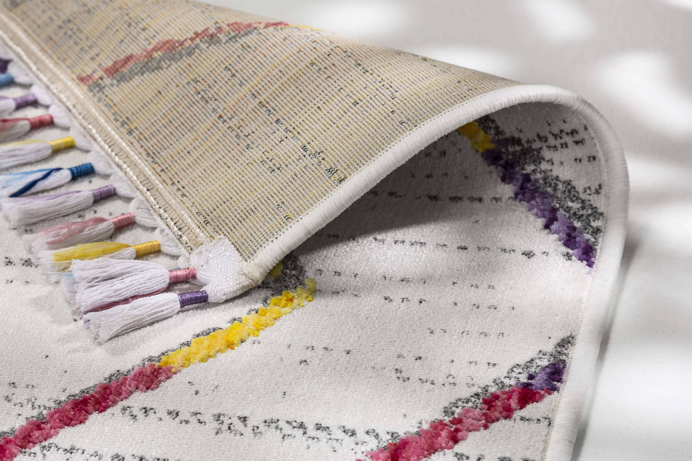 6681_225_099_Jesi_Detail Design Teppich Jesi 6681-225-099 Boho Bunt