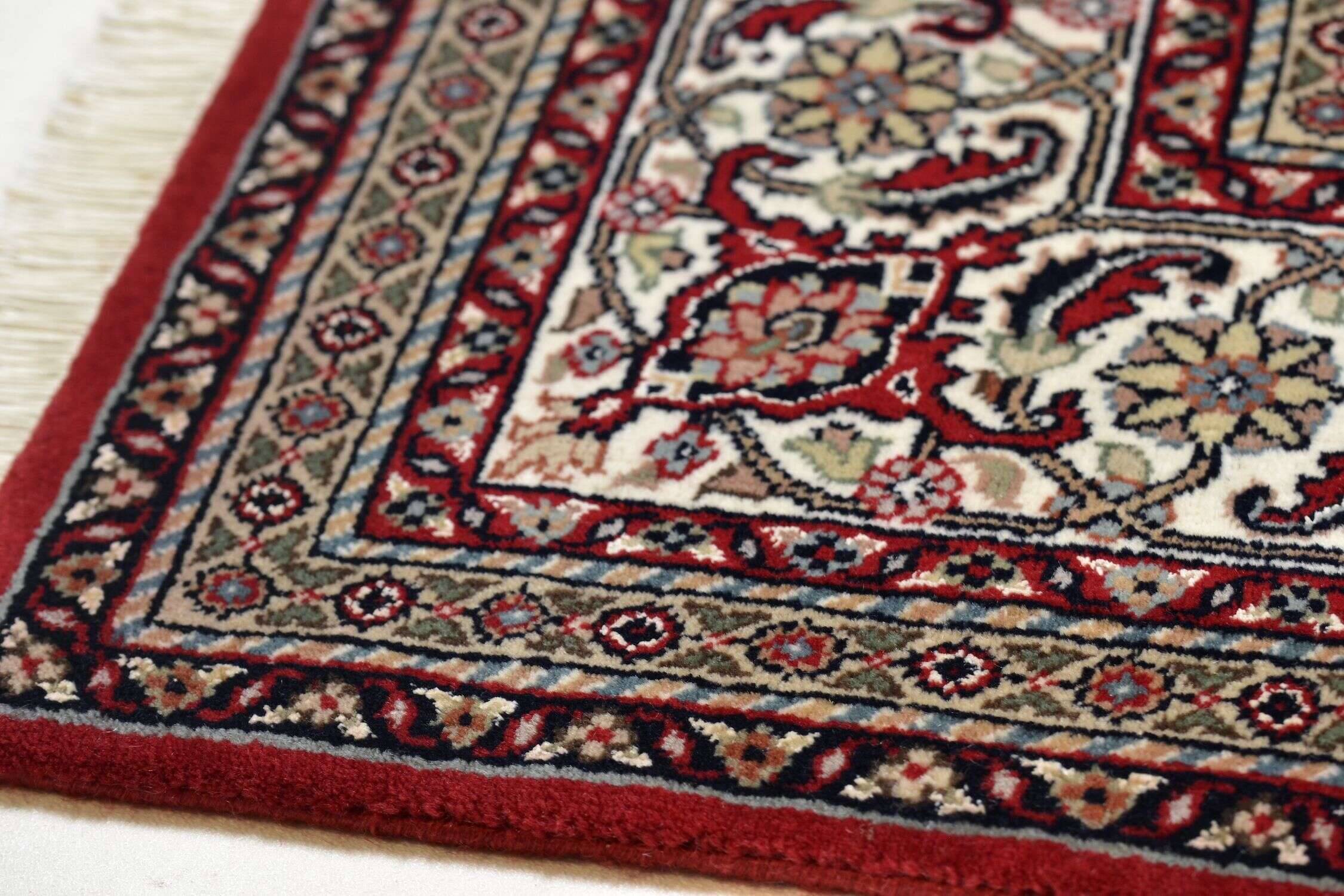 sirsaseta_silkbidjar_redcream_100415_7 Sirsa Silk Design Bidjar Medallion im Wunschmaß