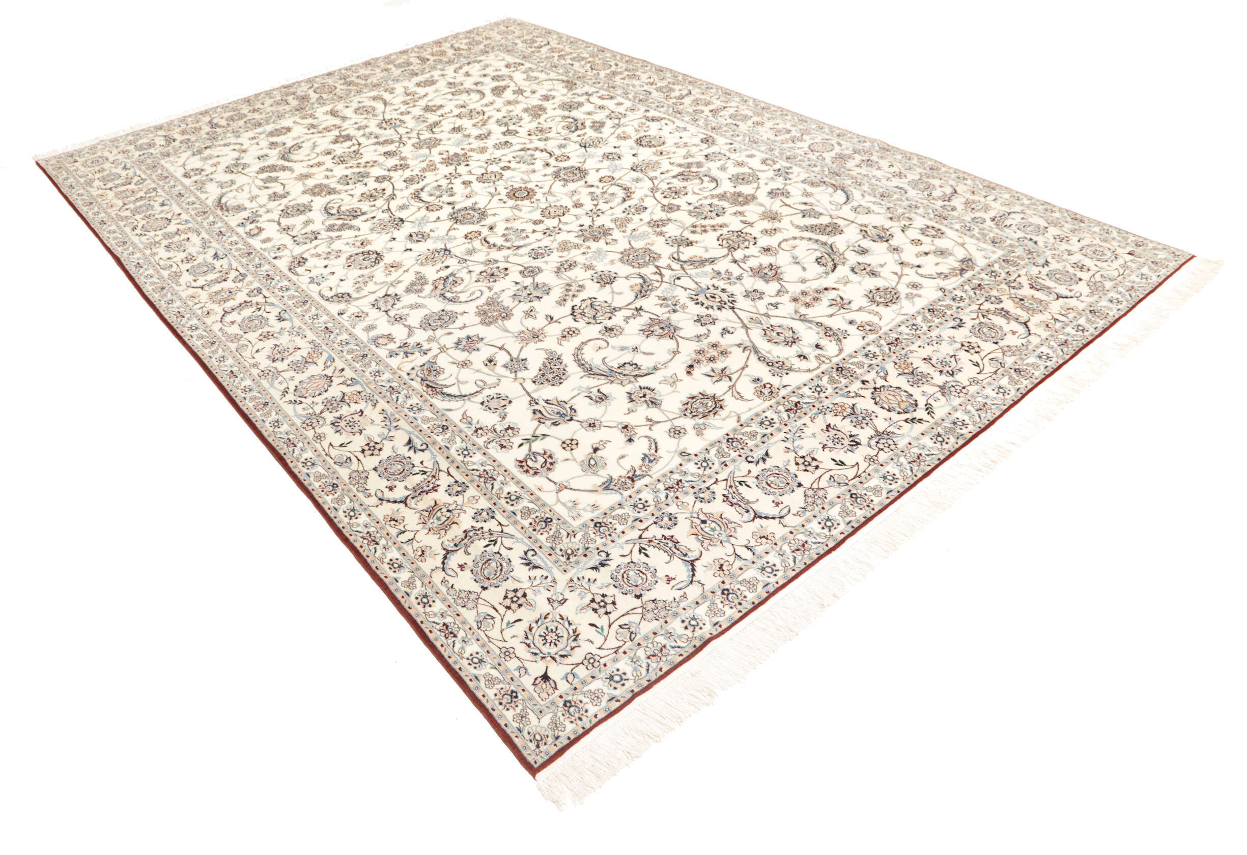 Teppich Nain 6La 248x367cm Persien Wolle/Seide