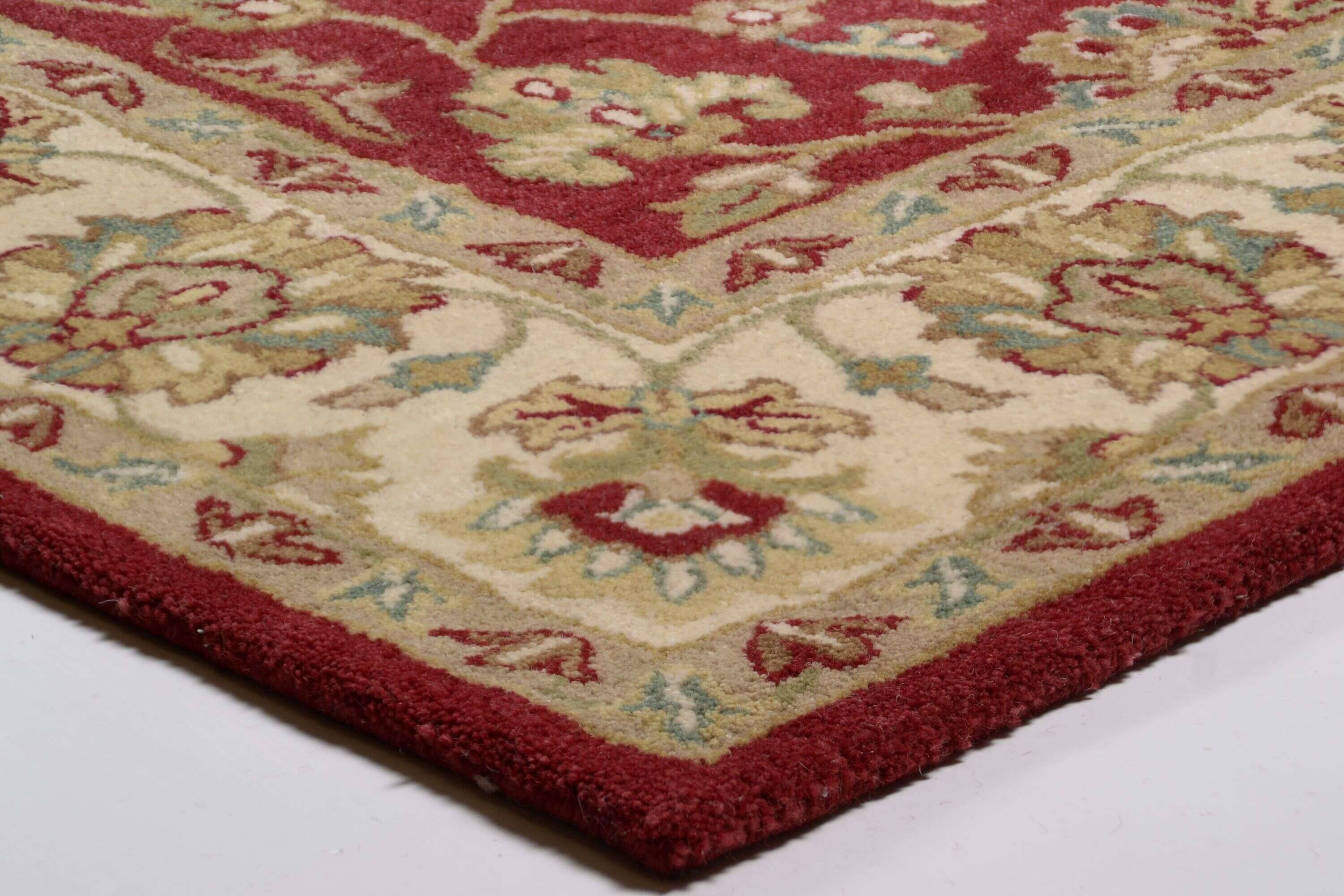 royalziegler_503_redcream_100269_3 Royal Ziegler Handgetuftet Orientteppich reine Wolle