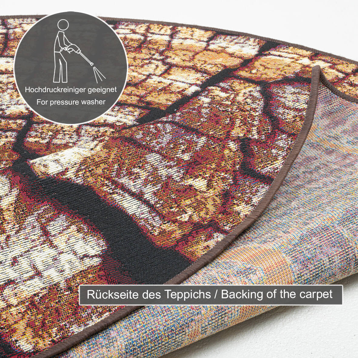 Flachgewebe Aurora GF-095-505 In- und Outdoor Teppich Flachgewebe Aurora GF-095-505 In- und Outdoor Teppich