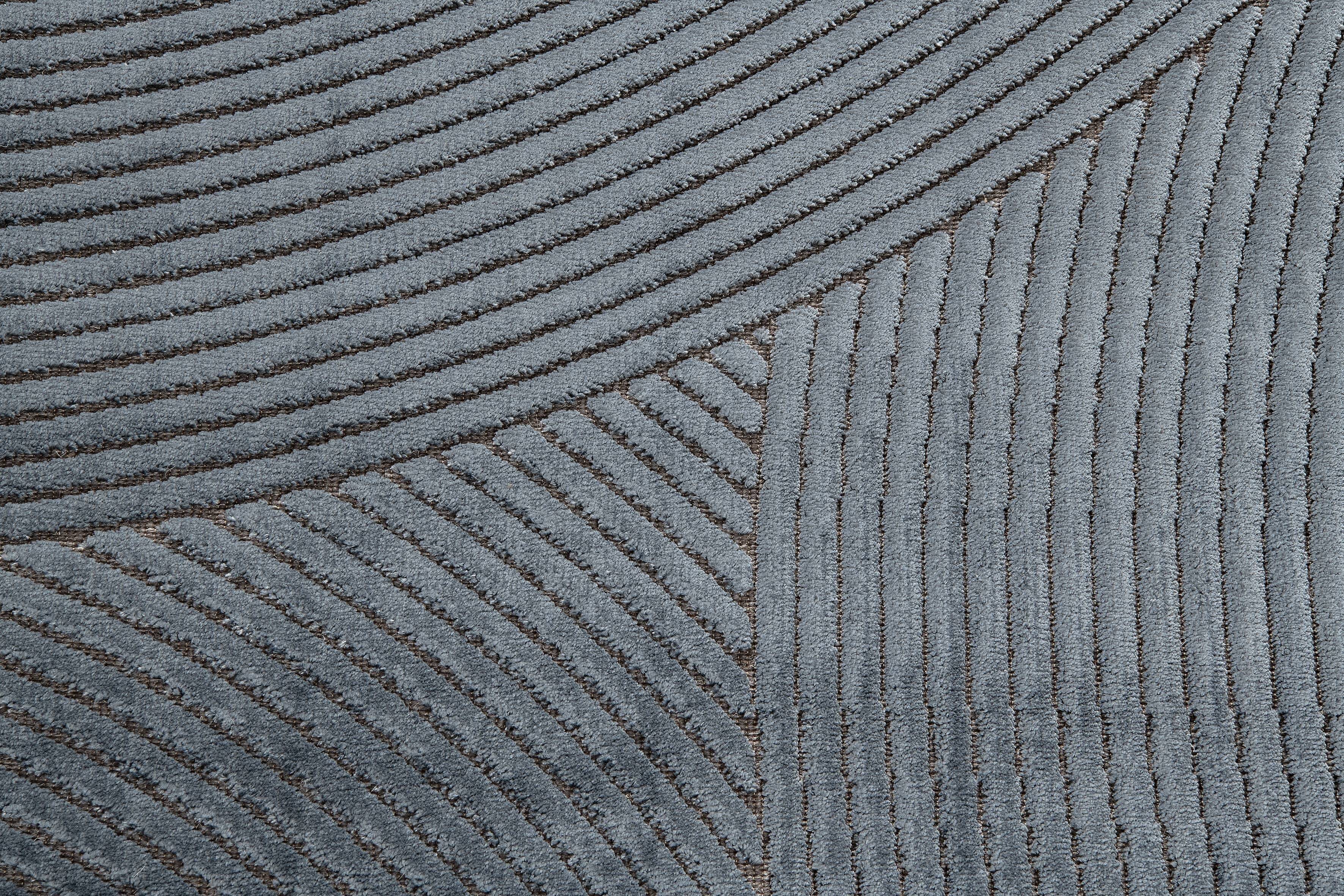 Moderner Teppich 160x230cm reine Viskose Flachgewebe Moderner Teppich 160x230cm reine Viskose Flachgewebe