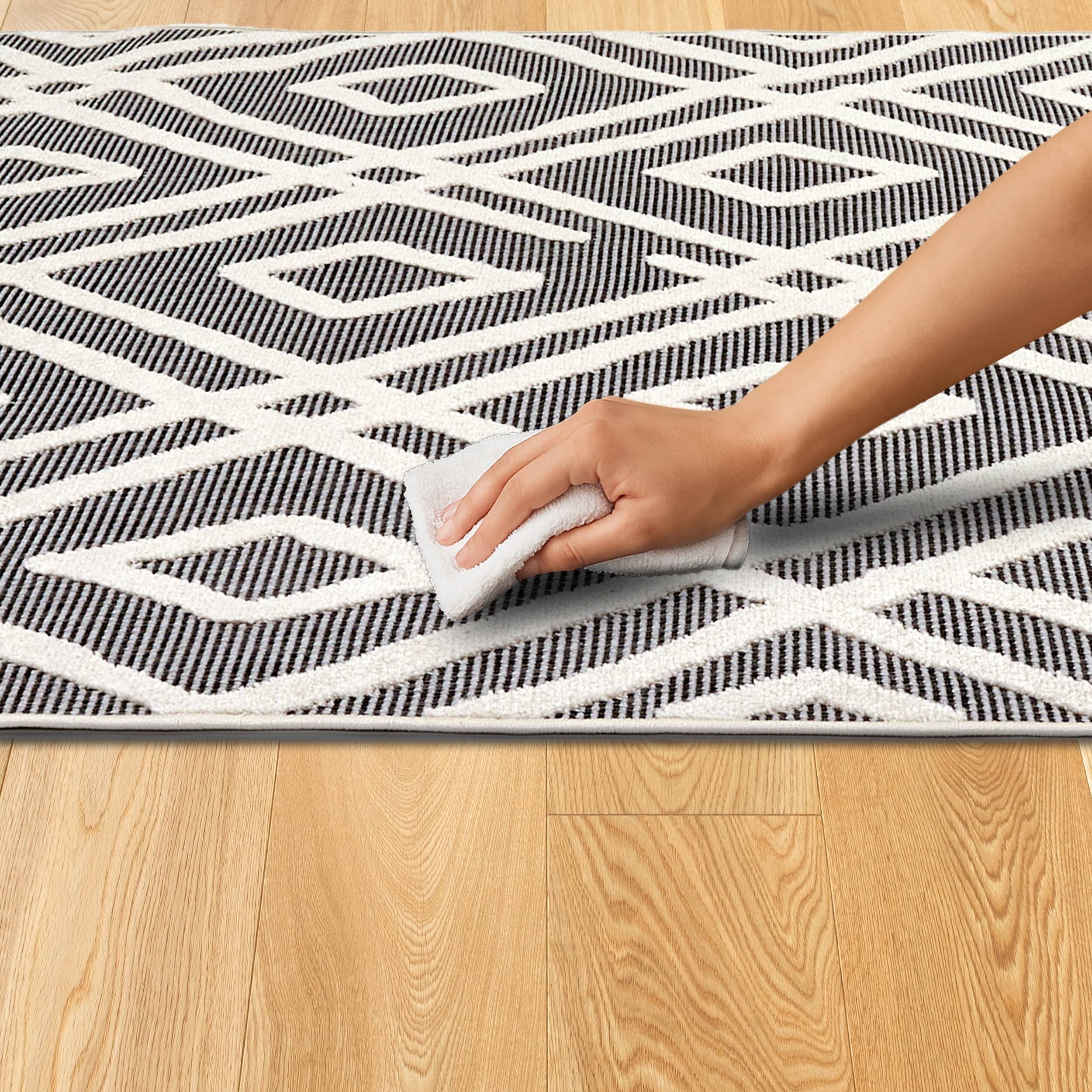 In- und Outdoor Teppich Serina D.252 C.004 Ethno grau/weiß In- und Outdoor Teppich Serina D.252 C.004 Ethno grau/weiß