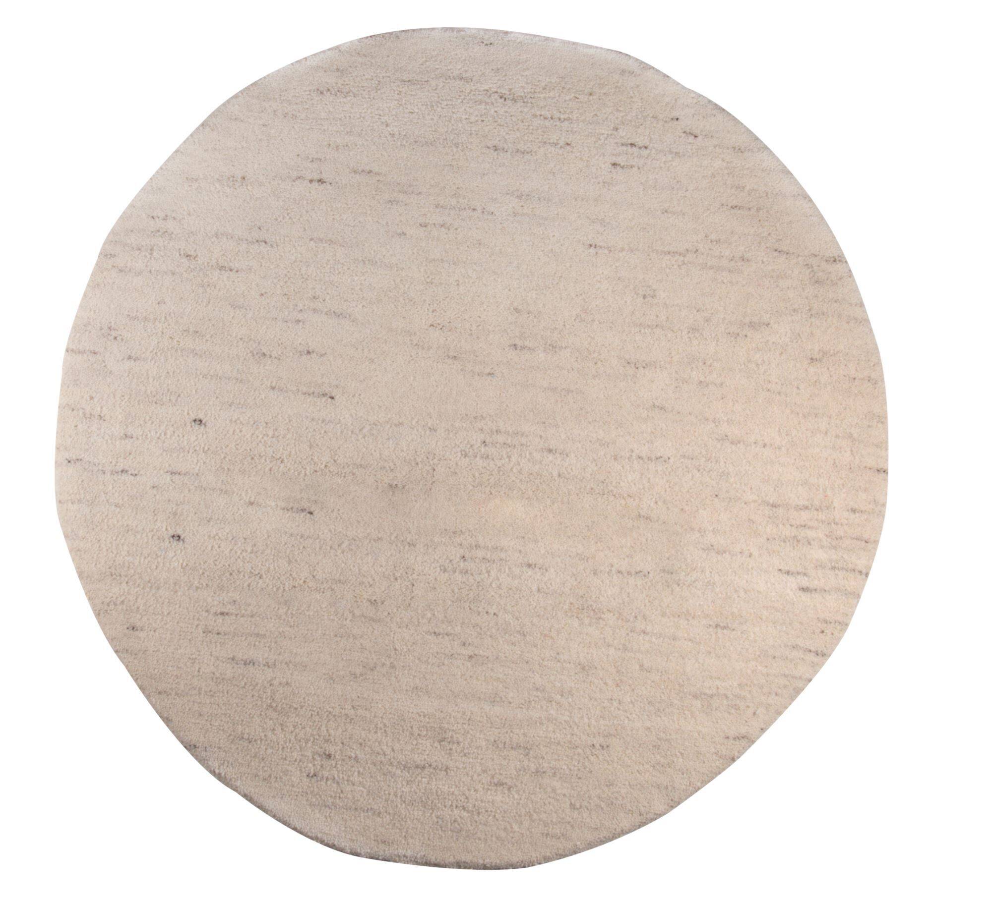 Maloronga Berber Teppich Marokko Natur rund Maloronga Berber Teppich Marokko Natur rund