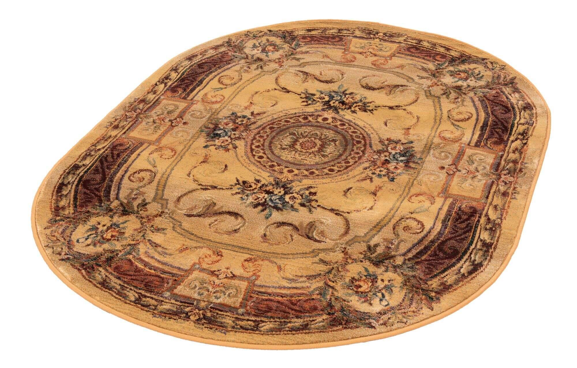gabiro_856_550beige_417784_o_20SuPDfuGGlpE3 Orientteppich Gabiro 856 Teppich Klassisch Oval