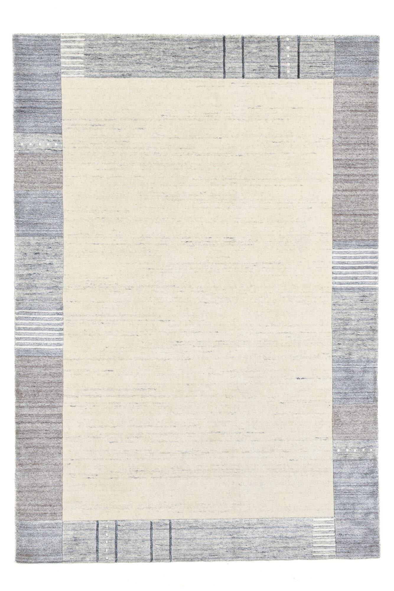 Teppich Modern Nevada Viscose Handgewebt 160x230cm grau