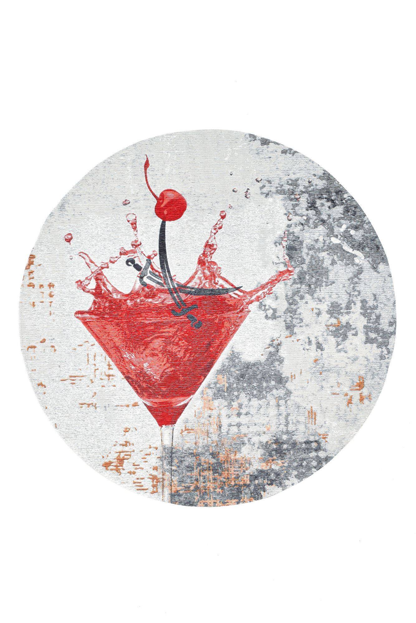 Sansibar Flachgewebe Design Teppich Keitum Rund Sansibar Flachgewebe Design Teppich Keitum Rund