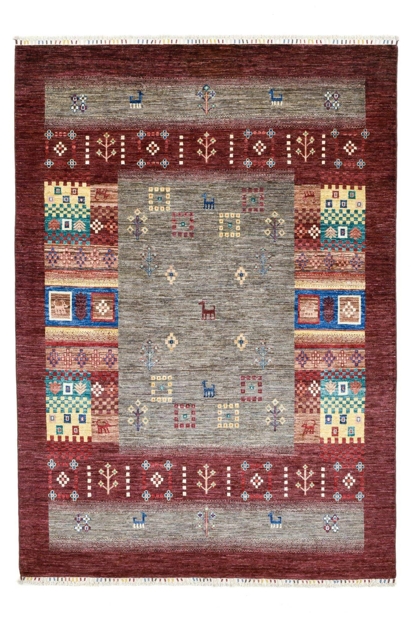 Kandashah Ziegler Handgeknüpft Schurwolle ca.176x242cm Kandashah Ziegler Handgeknüpft Schurwolle ca.176x242cm