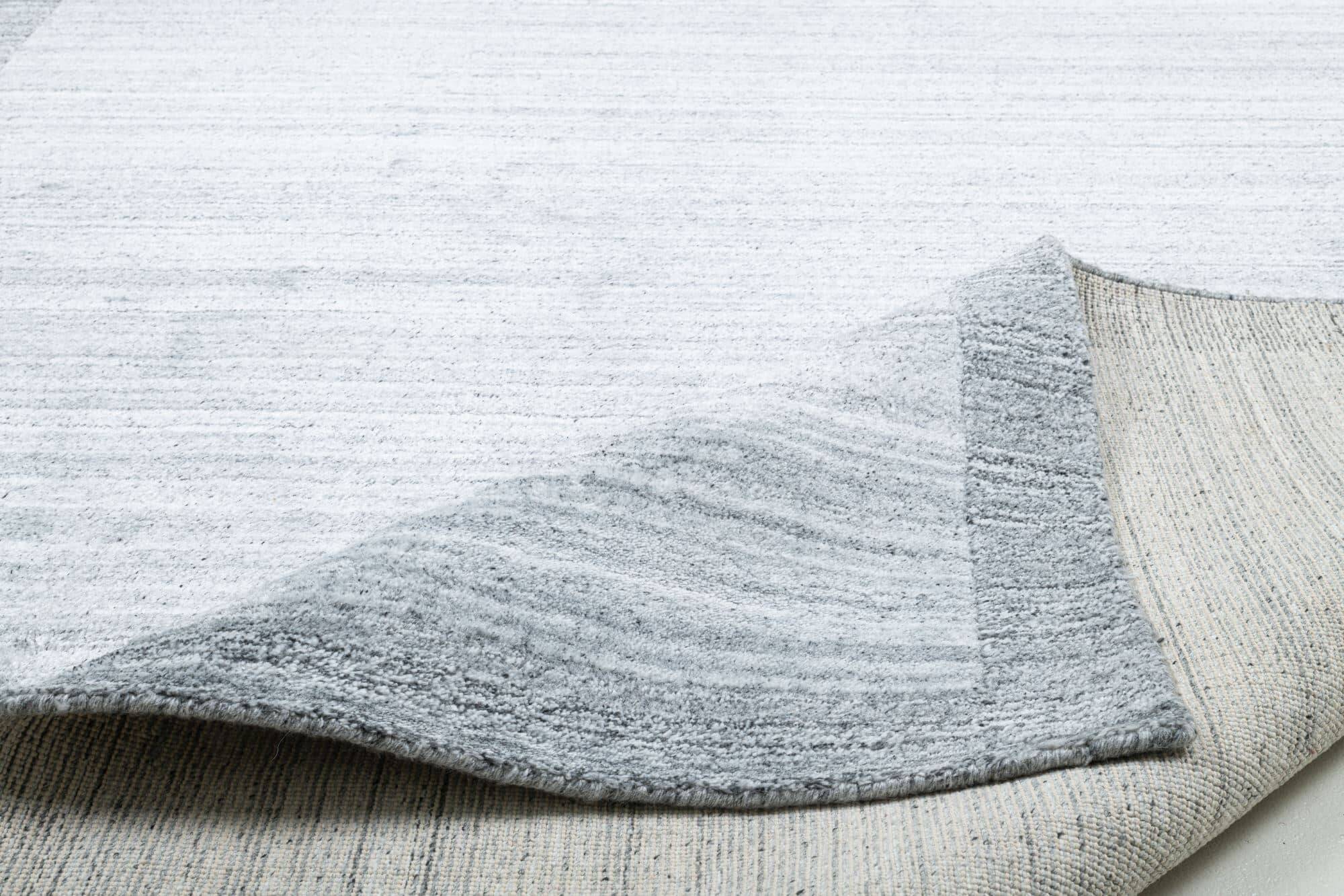 Teppich Modern Nevada Viscose Handgewebt 160x230cm silber Teppich Modern Nevada Viscose Handgewebt 160x230cm silber