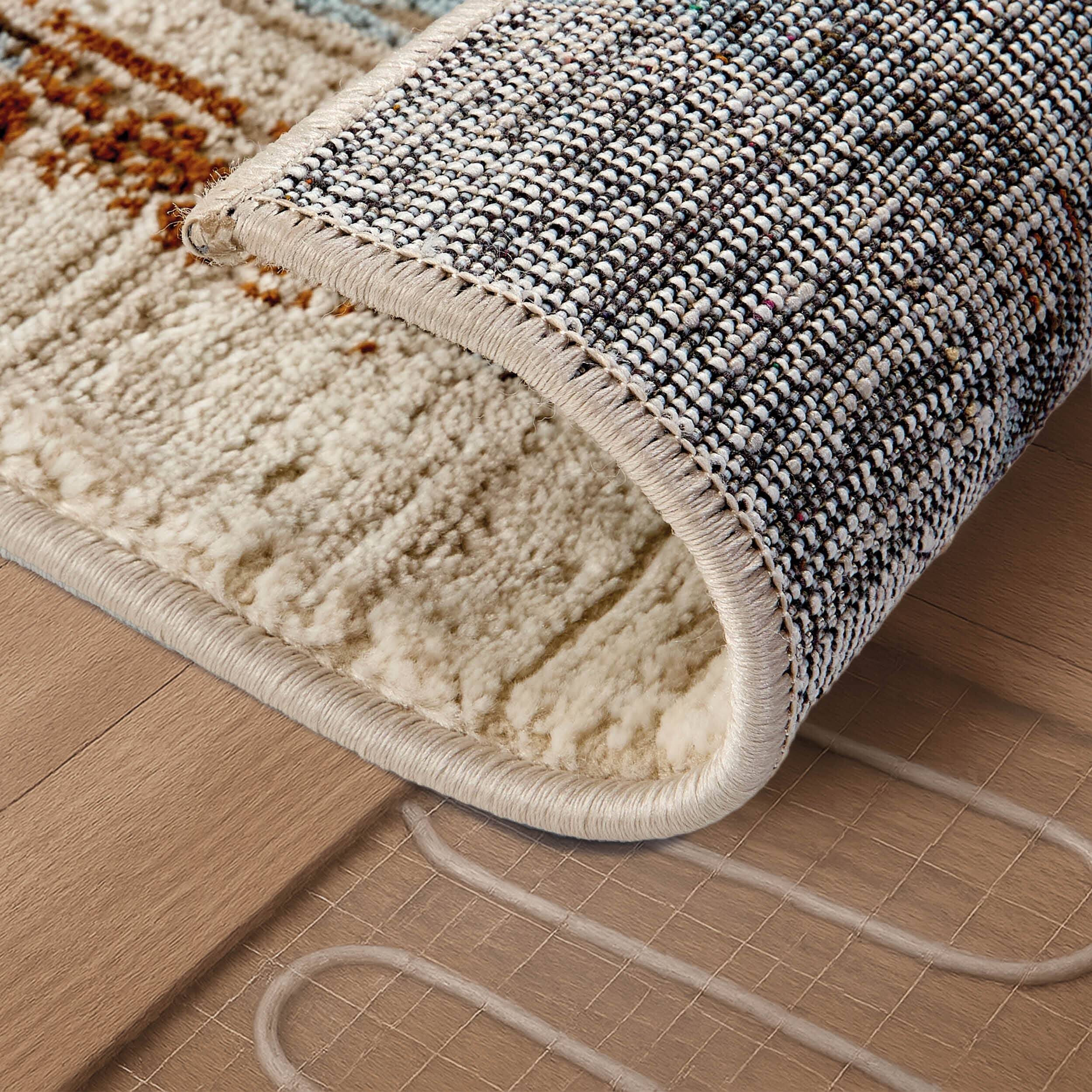 Vintageteppich Jules D.252 C. 043 Striche grau-beige Vintageteppich Jules D.252 C. 043 Striche grau-beige