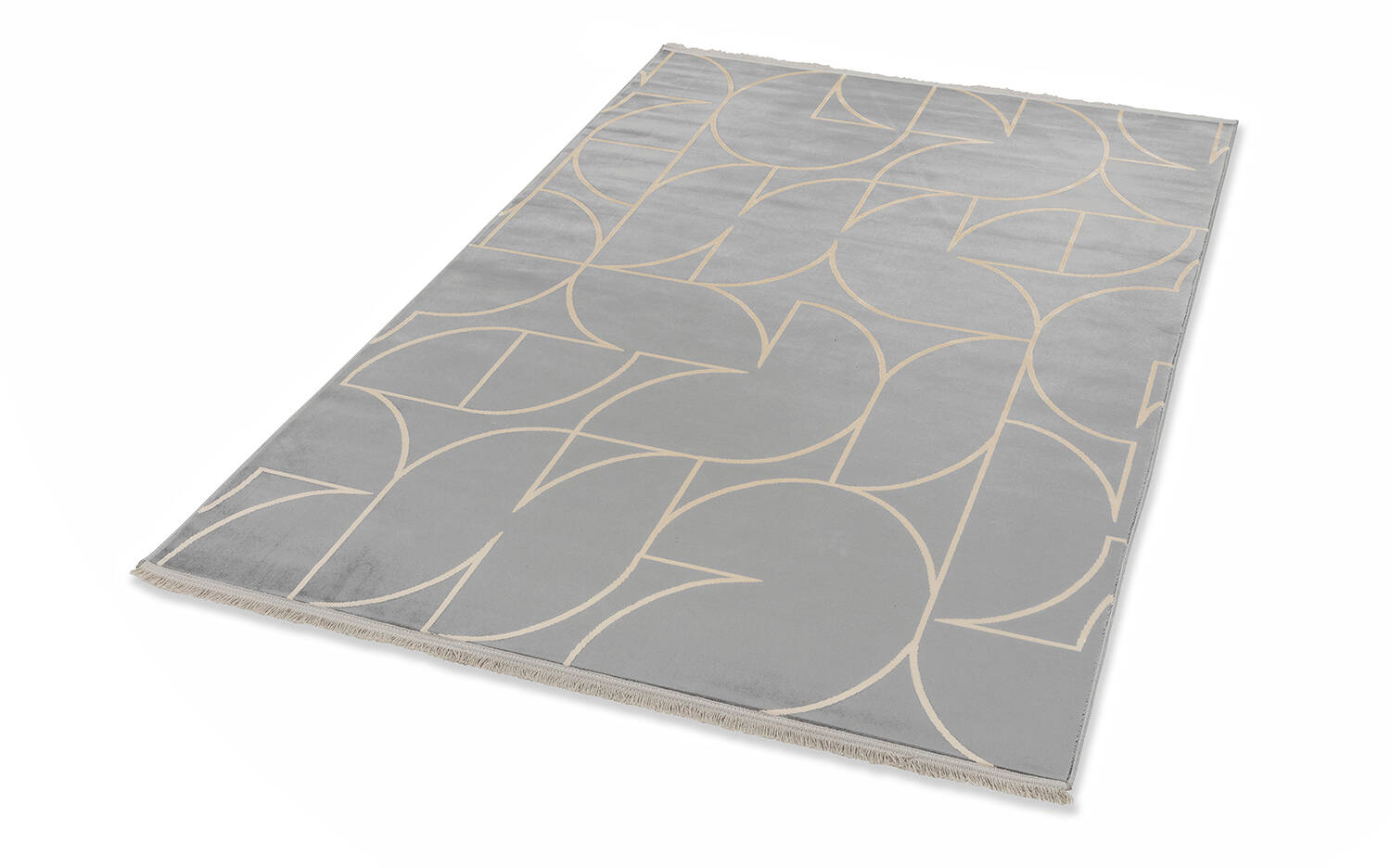 Schöner Wohnen Teppich Magic 6104-222 grau-gold Wunschmaß Schöner Wohnen Teppich Magic 6104-222 grau-gold Wunschmaß