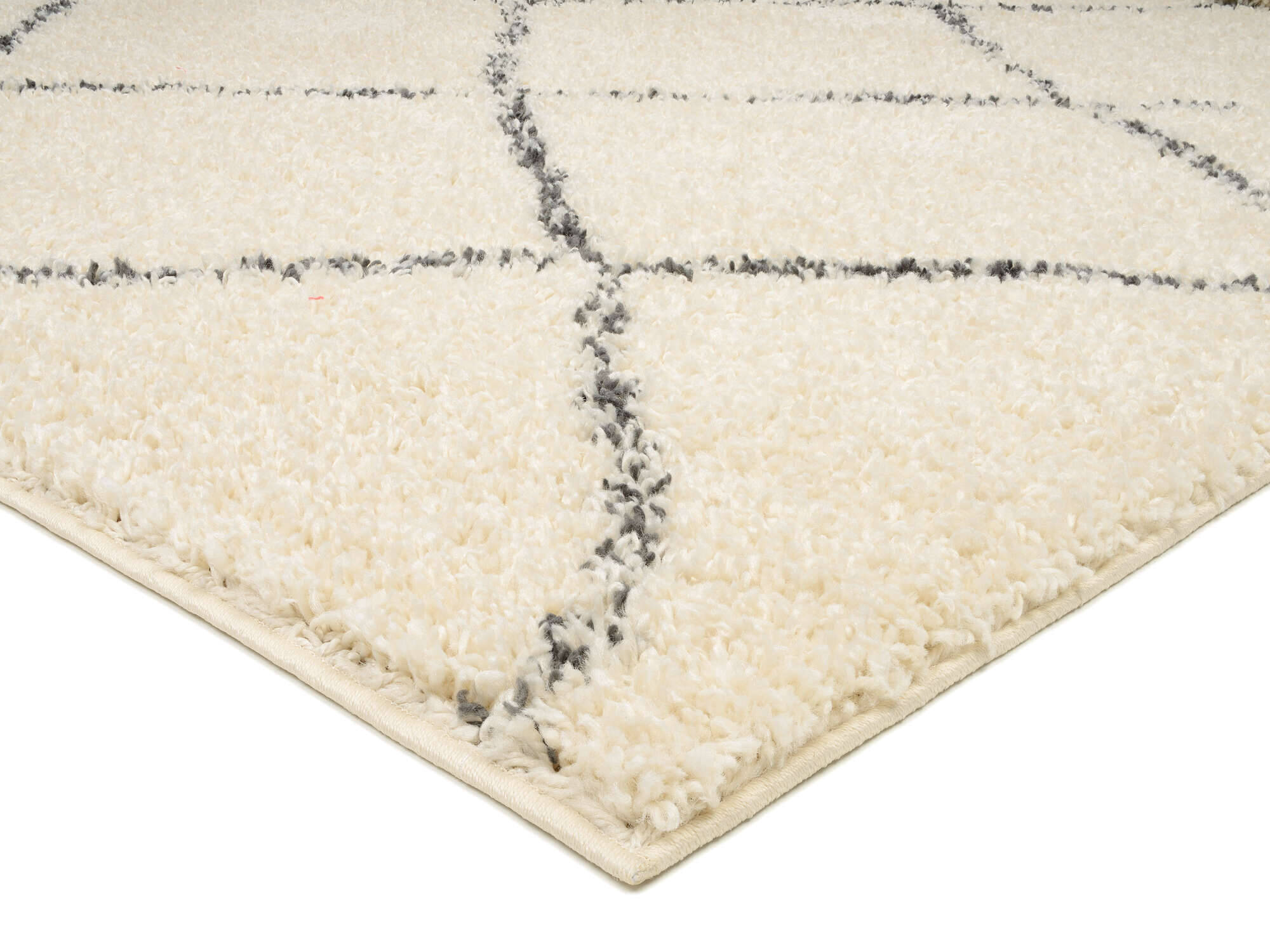 STO01-686-3 Stockholm Teppich Modern Boho Hochflor