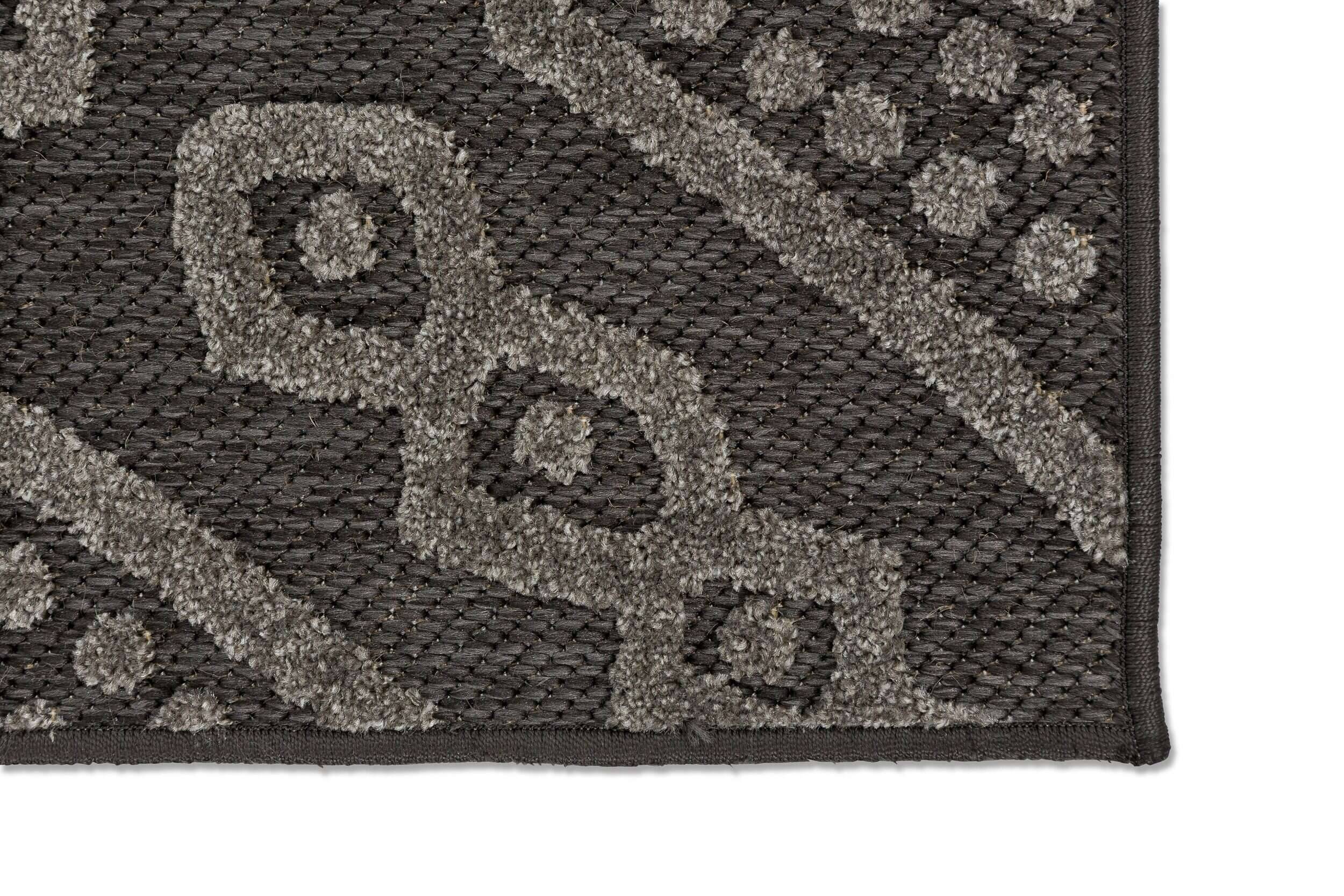 51020b49-5550-52b5-9106-280c7dc64296 Spring 6302-211-004 In- und Outdoor Flachgewebe Teppich Modern Grau