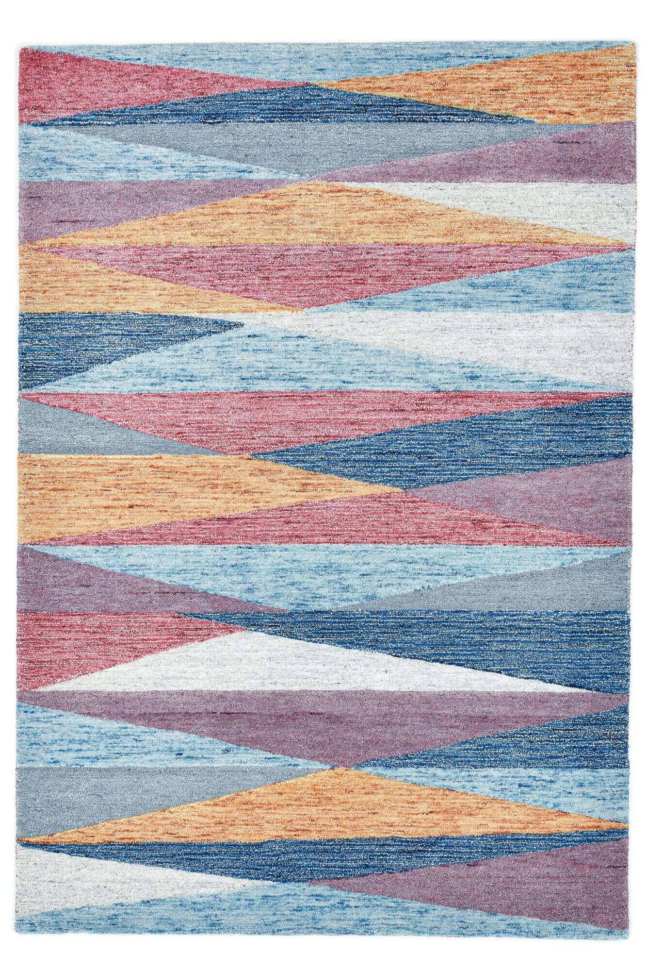 bloom_zo-2741-18_655greymulti_418525_1 Teppich Modern Handtuft 160x230 cm Wolle und Viskose Wohnteppiche