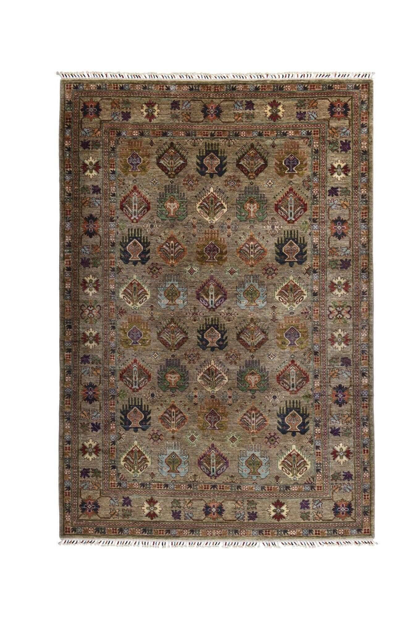 kandashah_43_553beigemulti_428116_1 Kandashah Ziegler Teppich ca: 172 x 260 cm