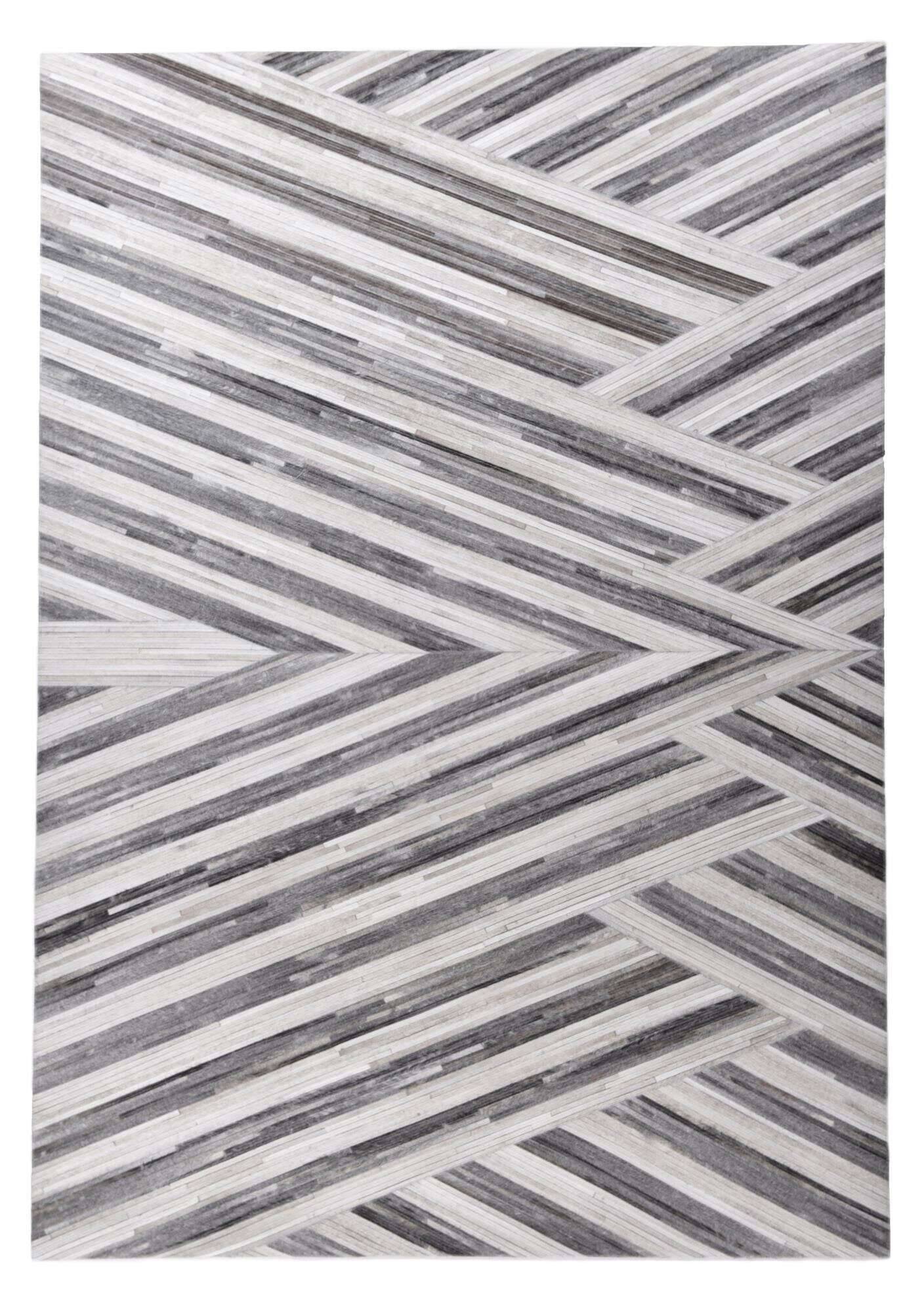 Kobe Leder Design Teppich 160x230 cm