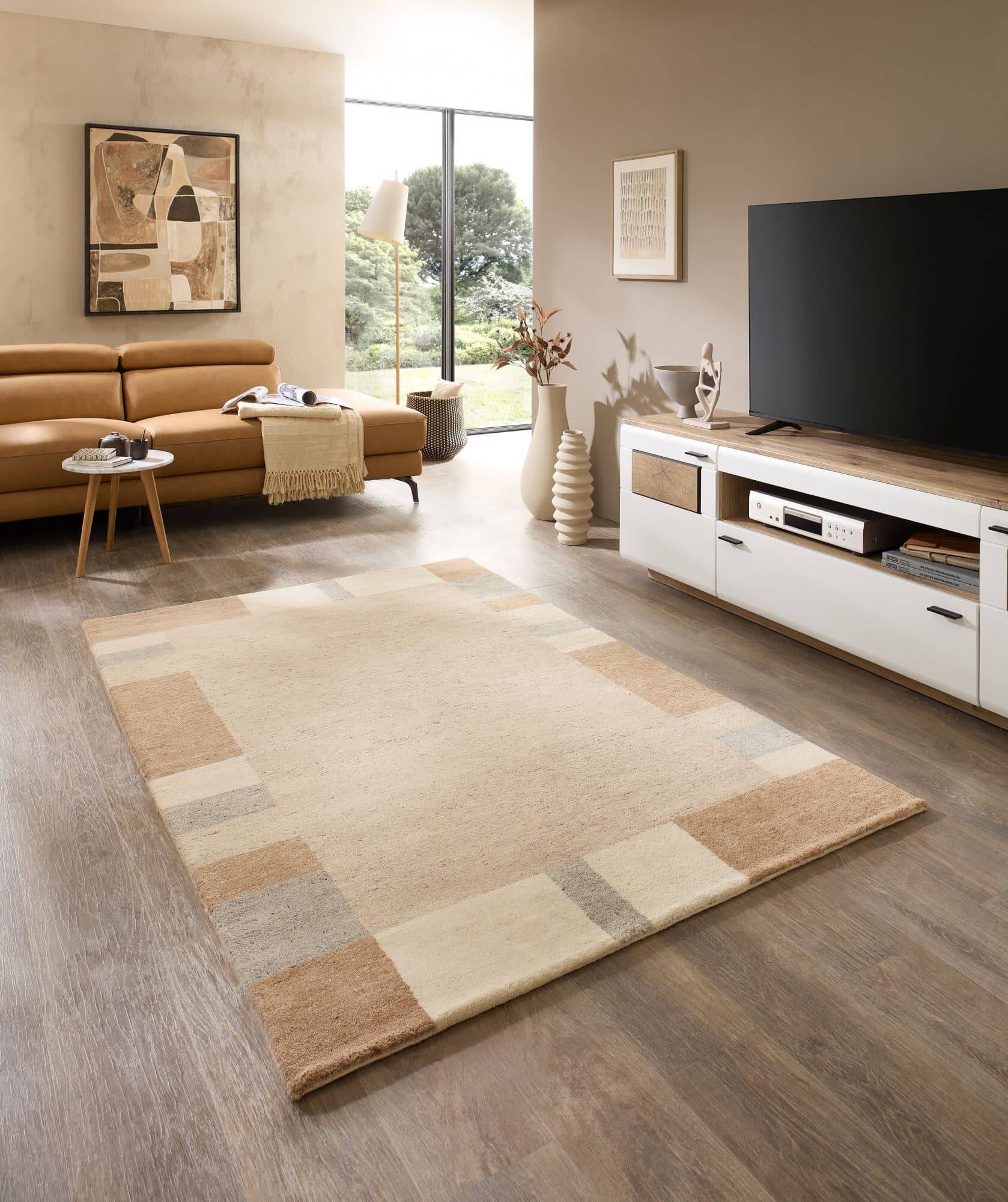 Natur Pur Teppich TERRA Handgeknüpft Schurwolle Natur Pur Teppich TERRA Handgeknüpft Schurwolle