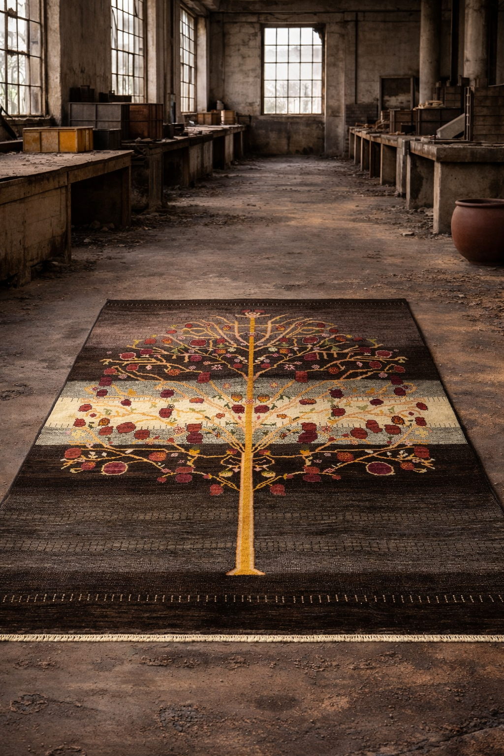 Loribaft Orientteppich Handgeknüpft 173x244 cm Schurwolle