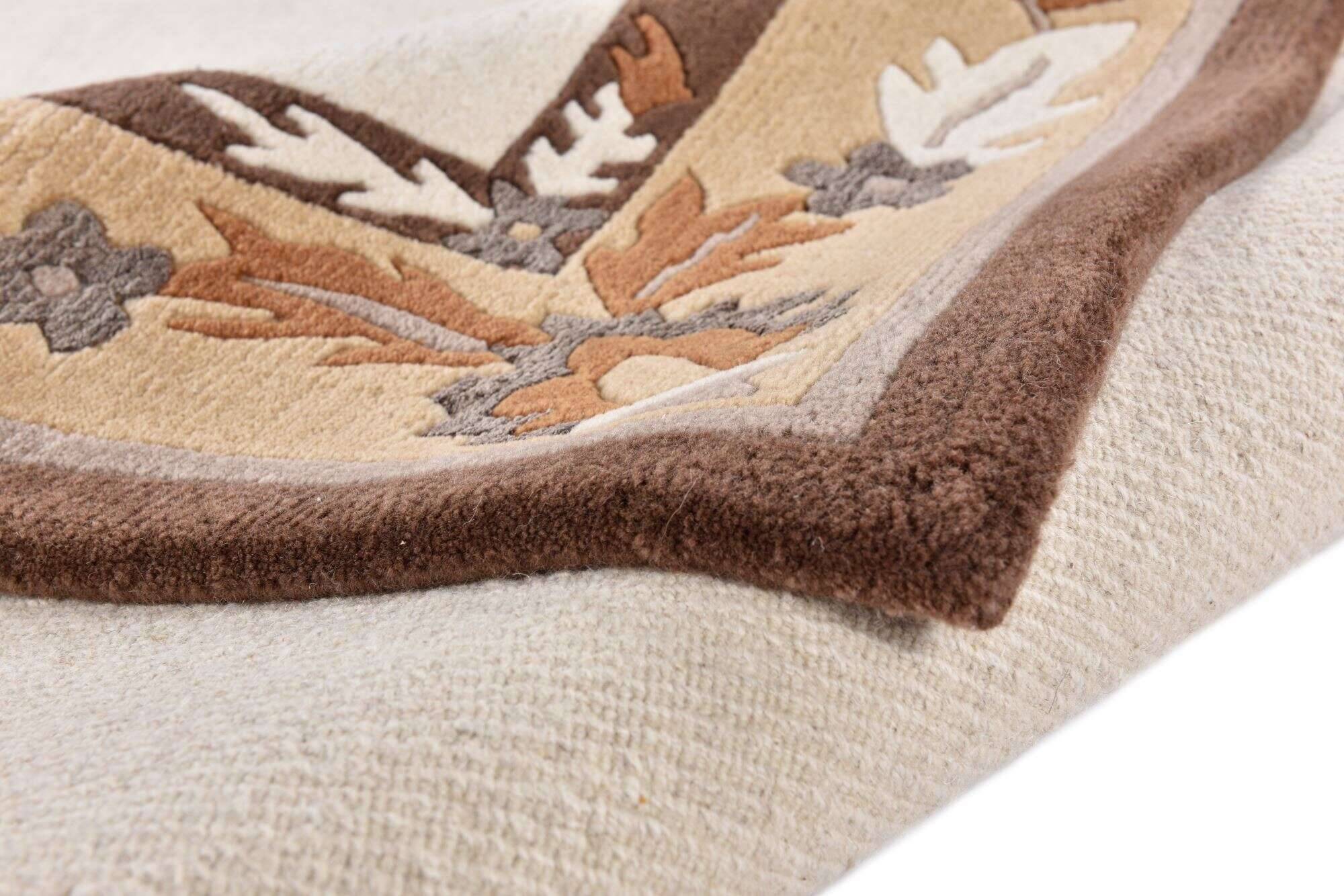 gurkhaseta_mk85_489lightbrown_110595_9 Tibet Teppich Nepal Gurkha Seta im Wunschmaß