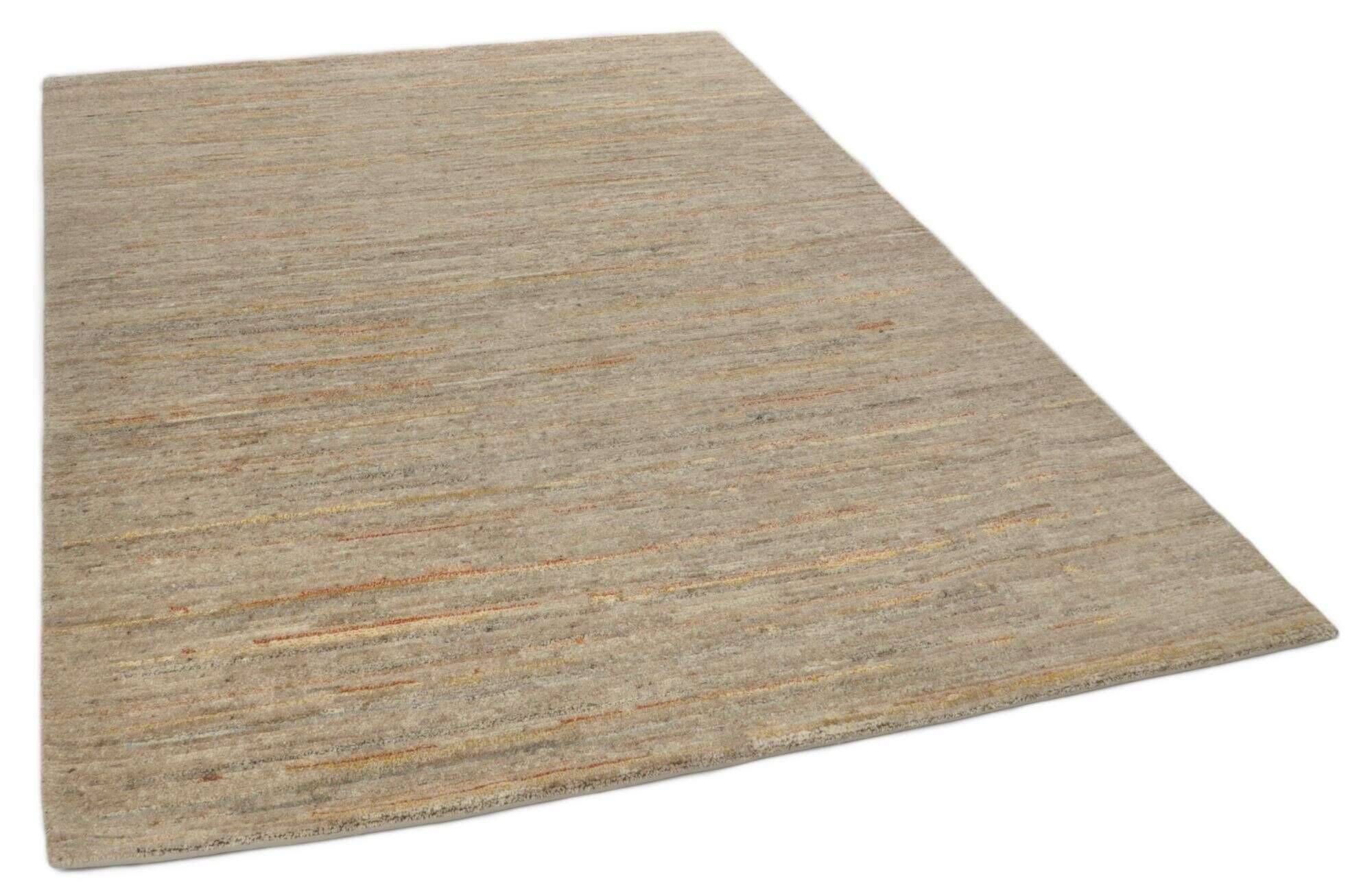 morsum_uni_555beigemulti_430903_2 Fangri Nepal Teppich RS621 Handgeknüpft Wolle