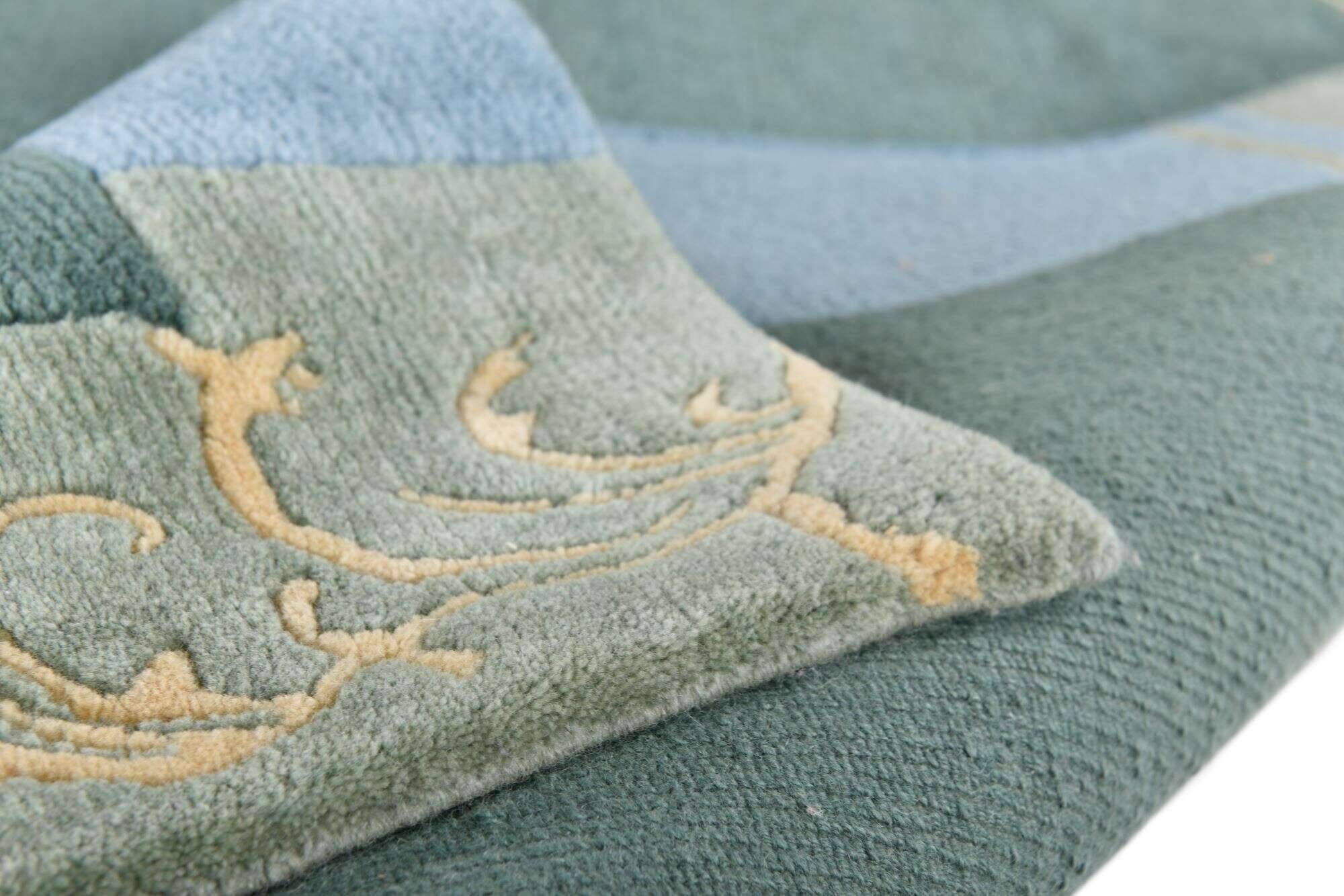 happygarden_mc3827_303greenmulti_413207_9 Nepal Teppich Happy Garden Wunschmaß