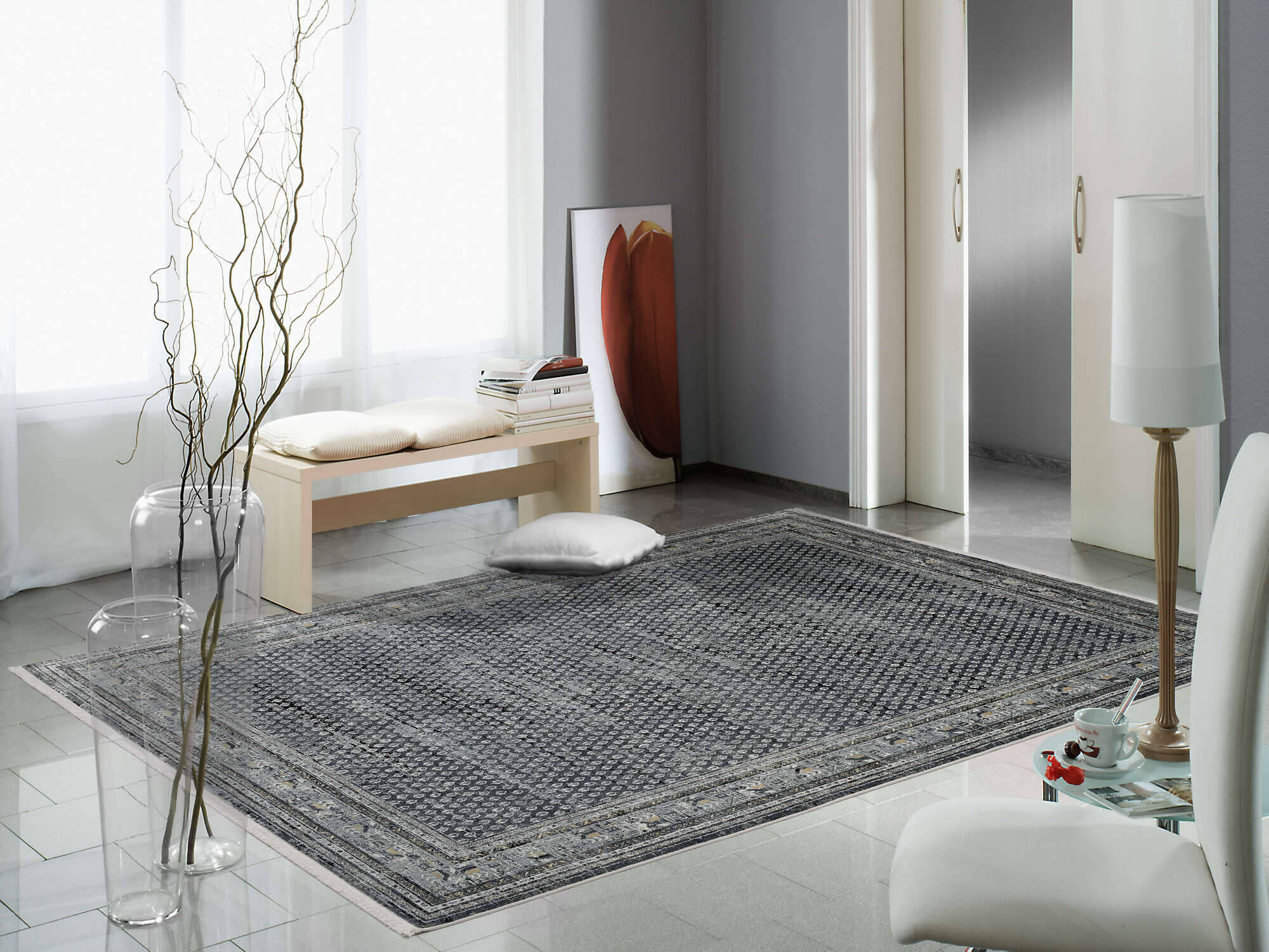 BES78-407-1 Bestseller Miri OCI Vintage Teppich Mir Muster