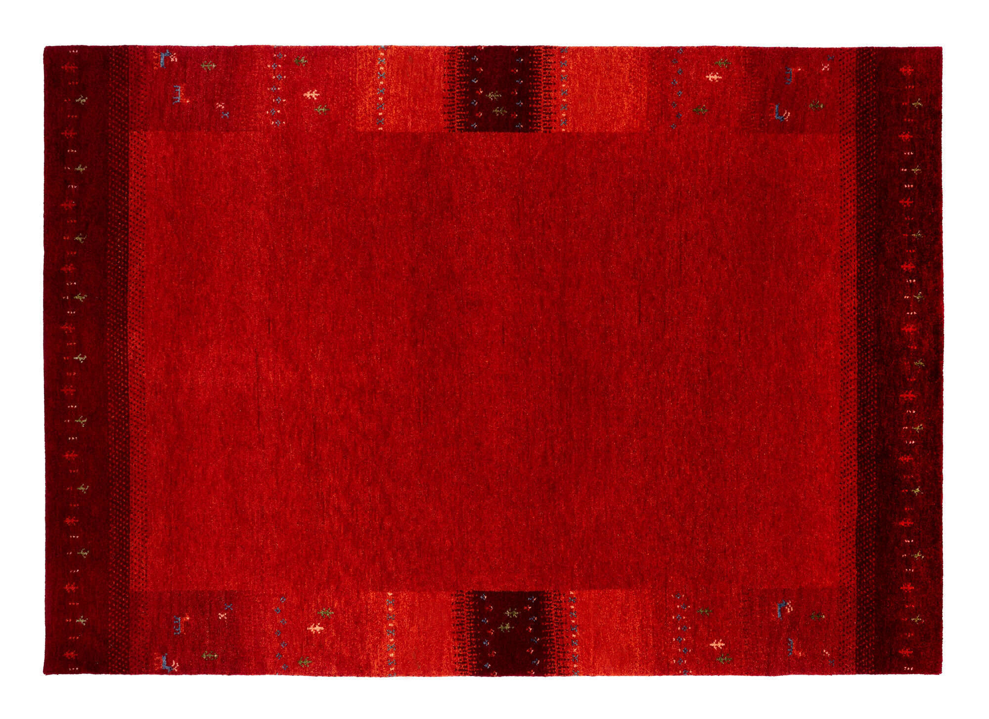 INT04-430-2 Teppich Intense Mala Gabbeh Design Handgeknüpft Schurwolle