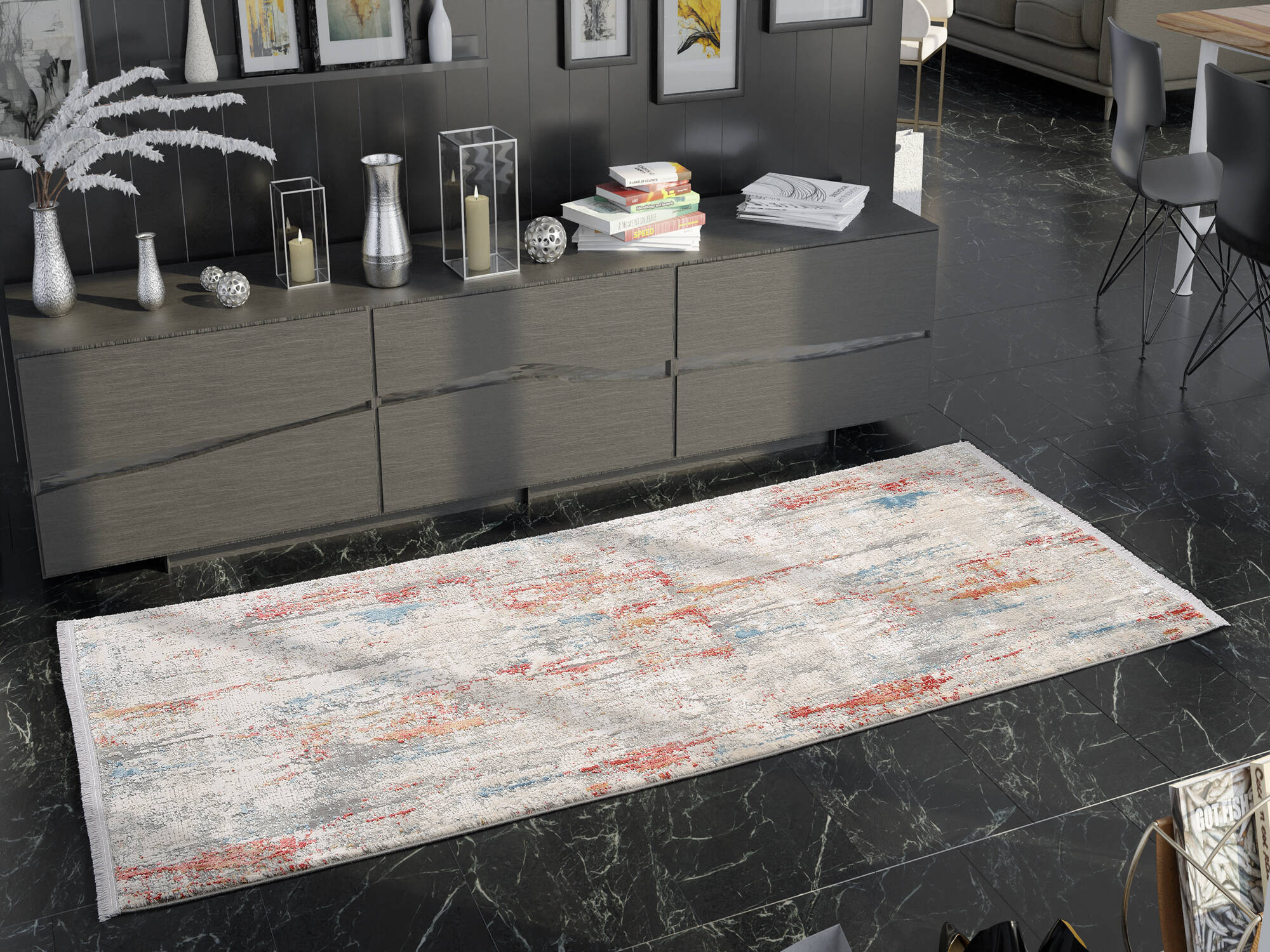 Illumination Mira OCI Vintage Teppich Design Läufer Illumination Mira OCI Vintage Teppich Design Läufer