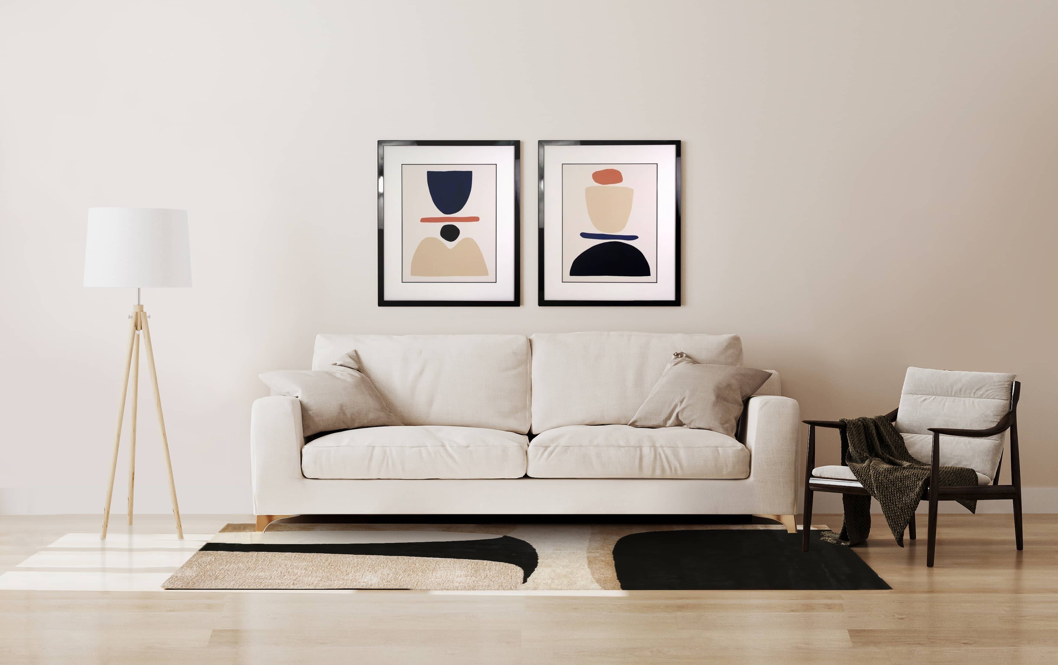 Moderner Teppich JAZZ BEIGE Moderner Teppich JAZZ BEIGE