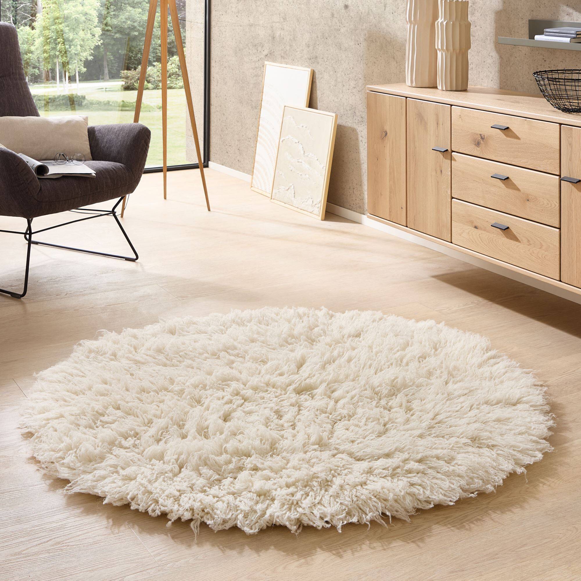 Natur Pur Teppich "Flokati Pur" Naturteppich unbehandelte Schurwolle Natur Pur Teppich "Flokati Pur" Naturteppich unbehandelte Schurwolle